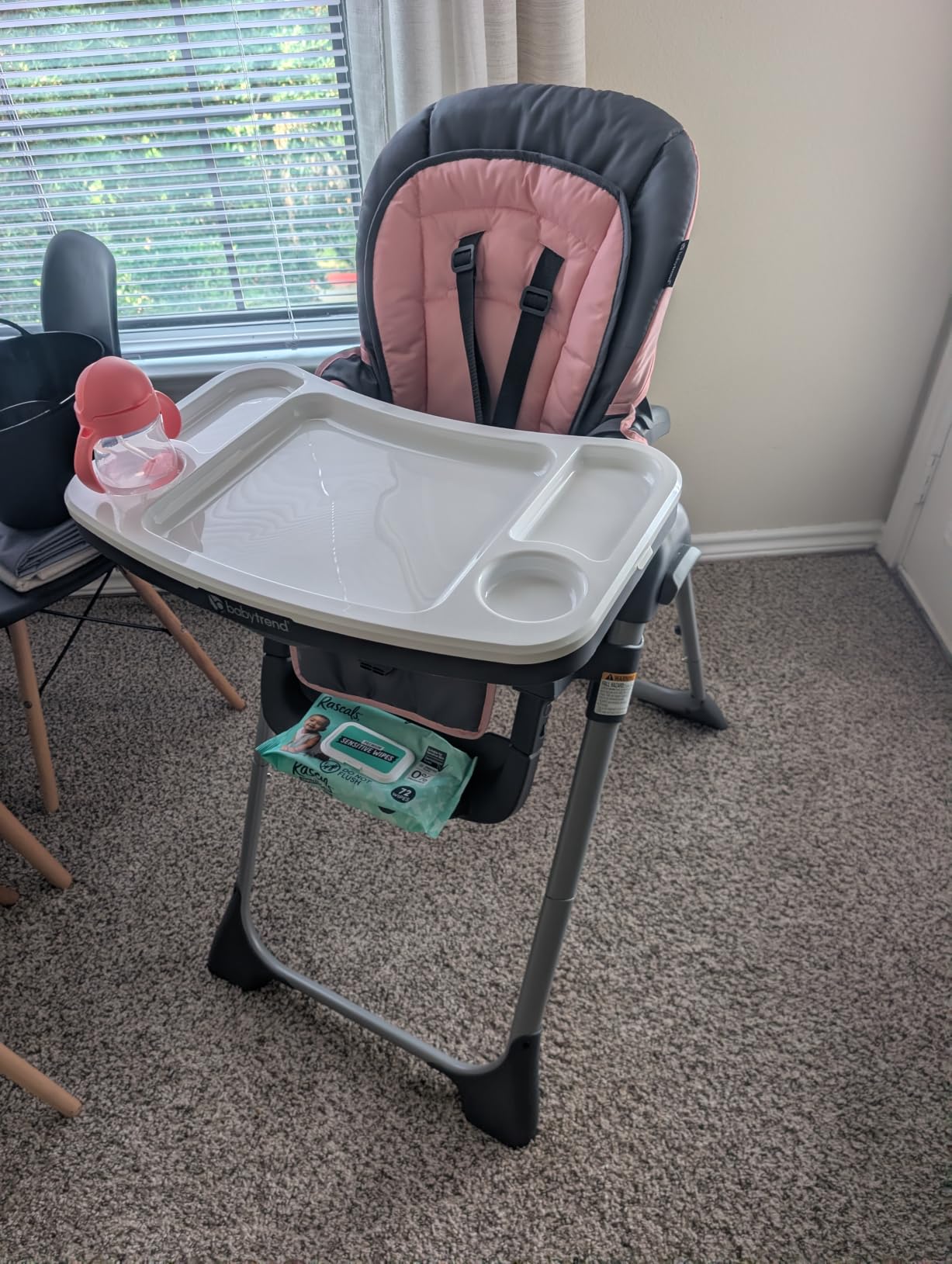 Baby Trend Sit Right 2.0 3-in-1 High Chair - Cozy Grey customer photo 1