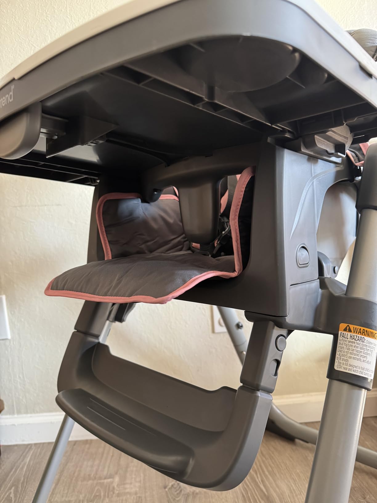 Baby Trend Sit Right 2.0 3-in-1 High Chair - Cozy Grey customer photo 2