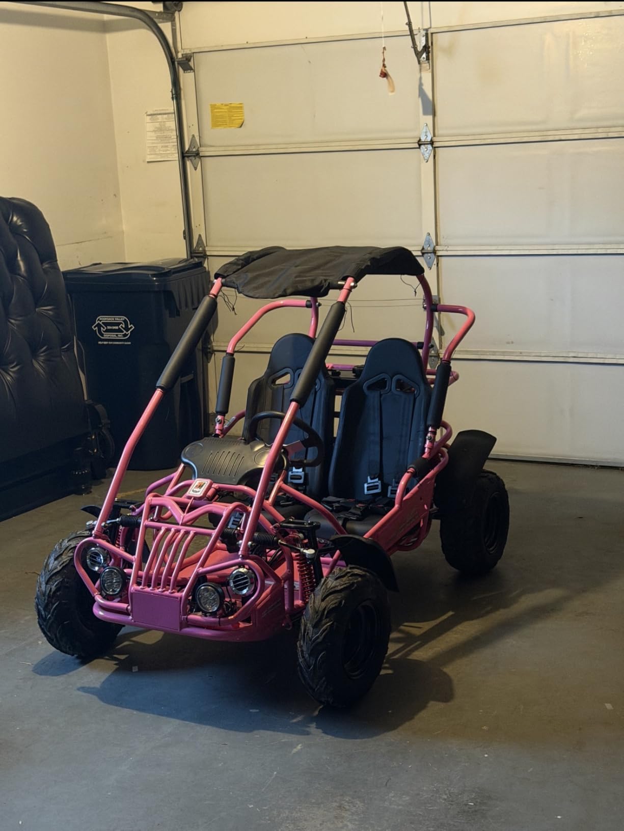 Mid XRX/R Deluxe Go Kart Buggy with Reverse, Full roll cage and Safety Harness, Ages 10 and up, 196 CC Electric Start customer photo 2