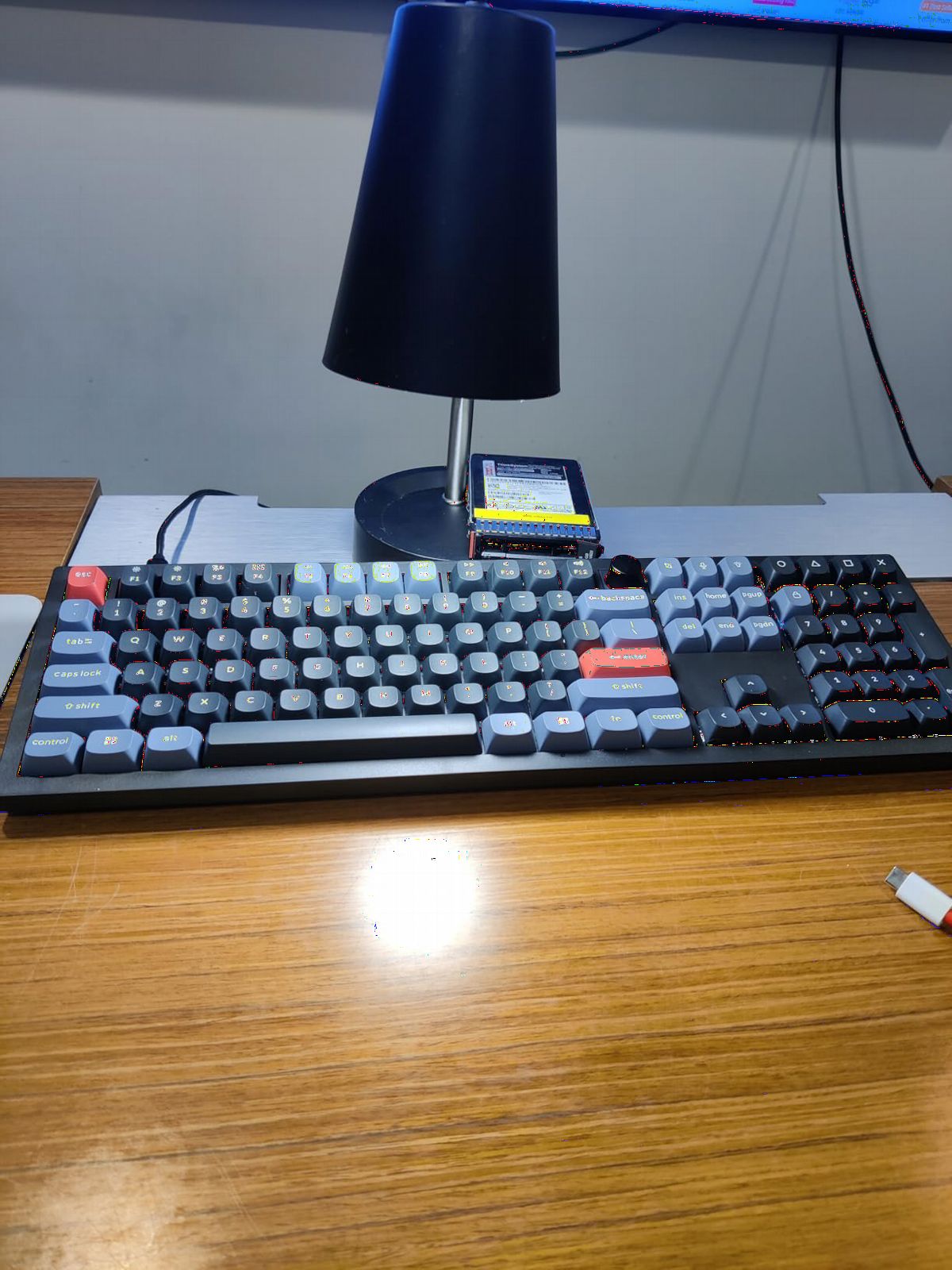 Keychron V6 Wired Custom Mechanical Keyboard Knob Version, Full-size QMK/VIA Programmable with Hot-swappable Keychron K Pro Brown Switch, Compatible with Mac Windows Linux customer photo 2