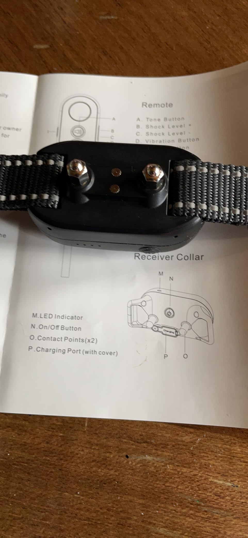 Dog Shock Collar, Electric Dog Training Collar with Remote & 4-Channels | Rechargeable E-Collar Waterproof Collars with 3 Training Modes & Security Lock for All Breeds, Sizes customer photo 1