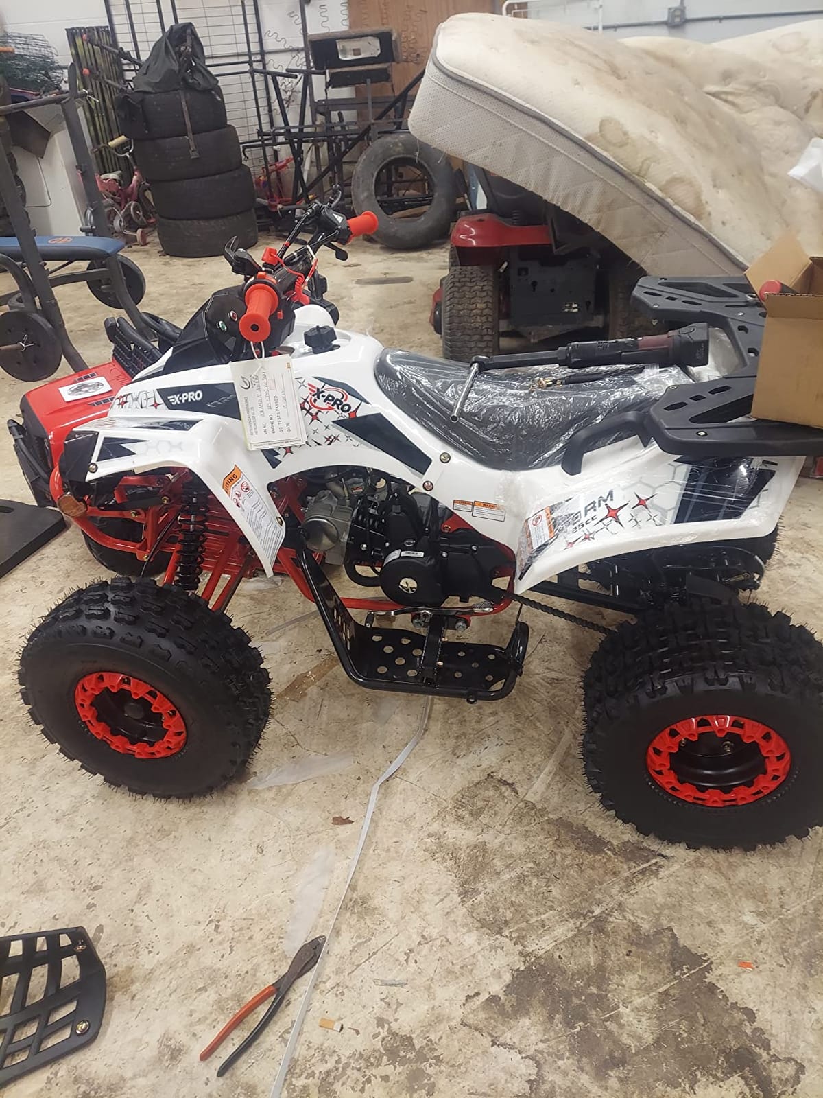 X-PRO 125cc ATV 4 Wheels Quad 125 ATV Quads, Big 19
