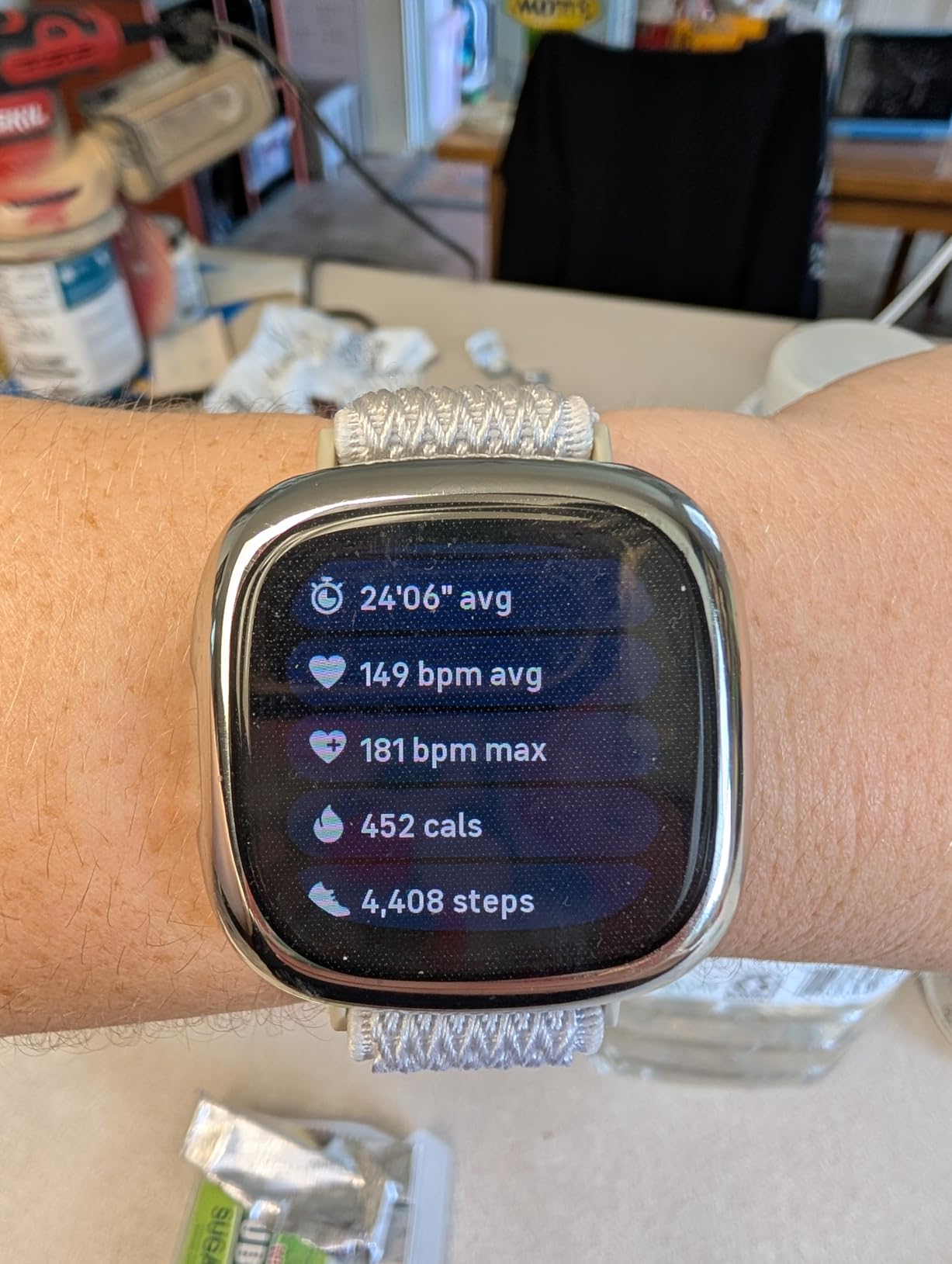 Google Fitbit Versa 4 Fitness Smartwatch - Pink Sand/Copper Rose | Daily Readiness, 3-month Google Health Premium Membership included, GPS, 40+ exercise modes, sleep tracking customer photo 2