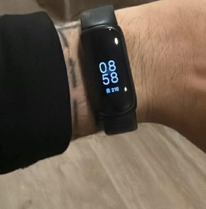 Google Fitbit Inspire 3 - Midnight Zen/Black - Small and Large Bands | Stress management, sleep tracking, 24/7 heart rate, 3-month Google Health Premium membership included customer photo 1