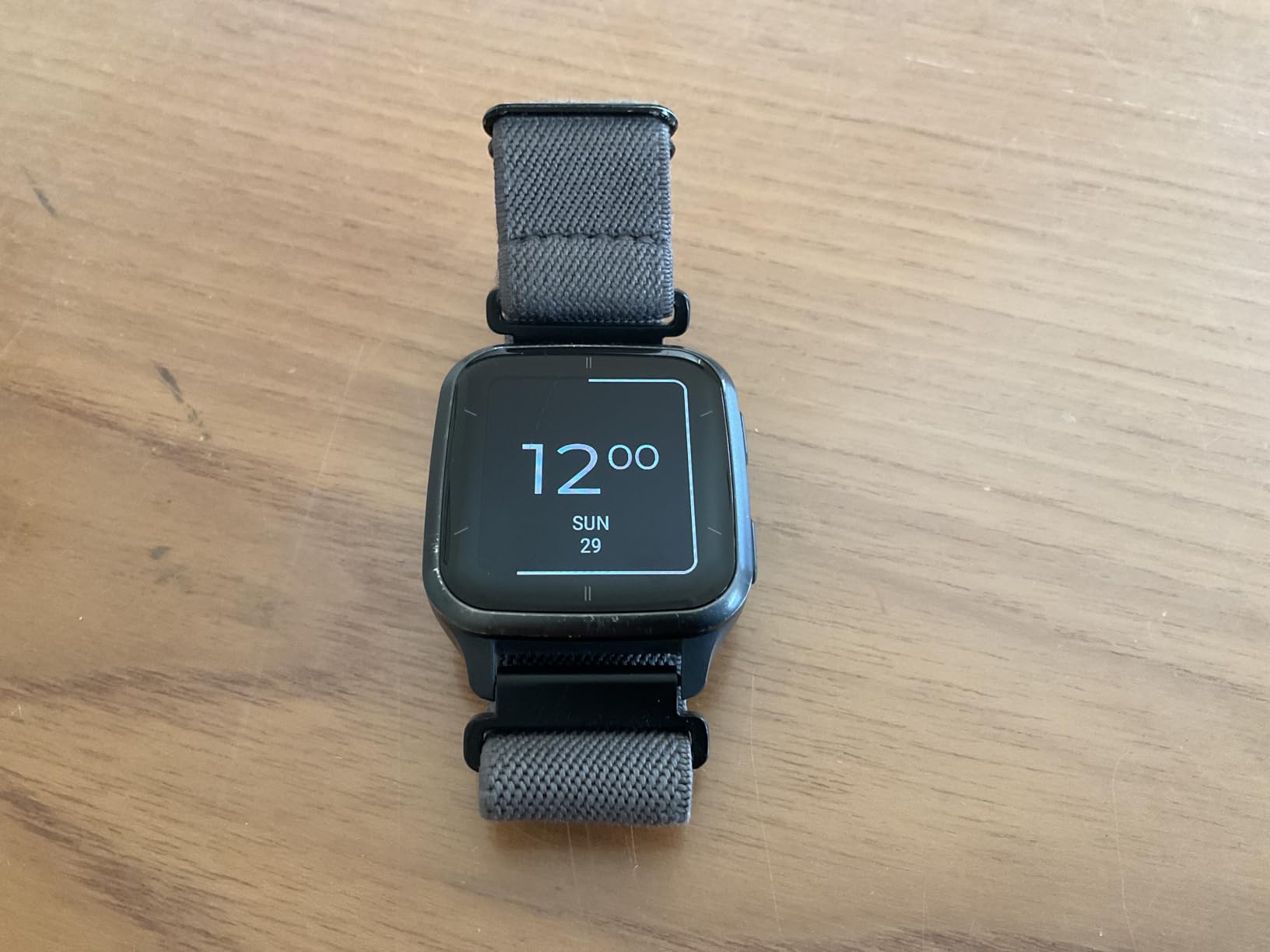 Venu Sq 2 GPS Smartwatch, Slate/Shadow Gray | AMOLED display, long battery life, All-Day health monitoring, activity & heart rate tracker customer photo 1
