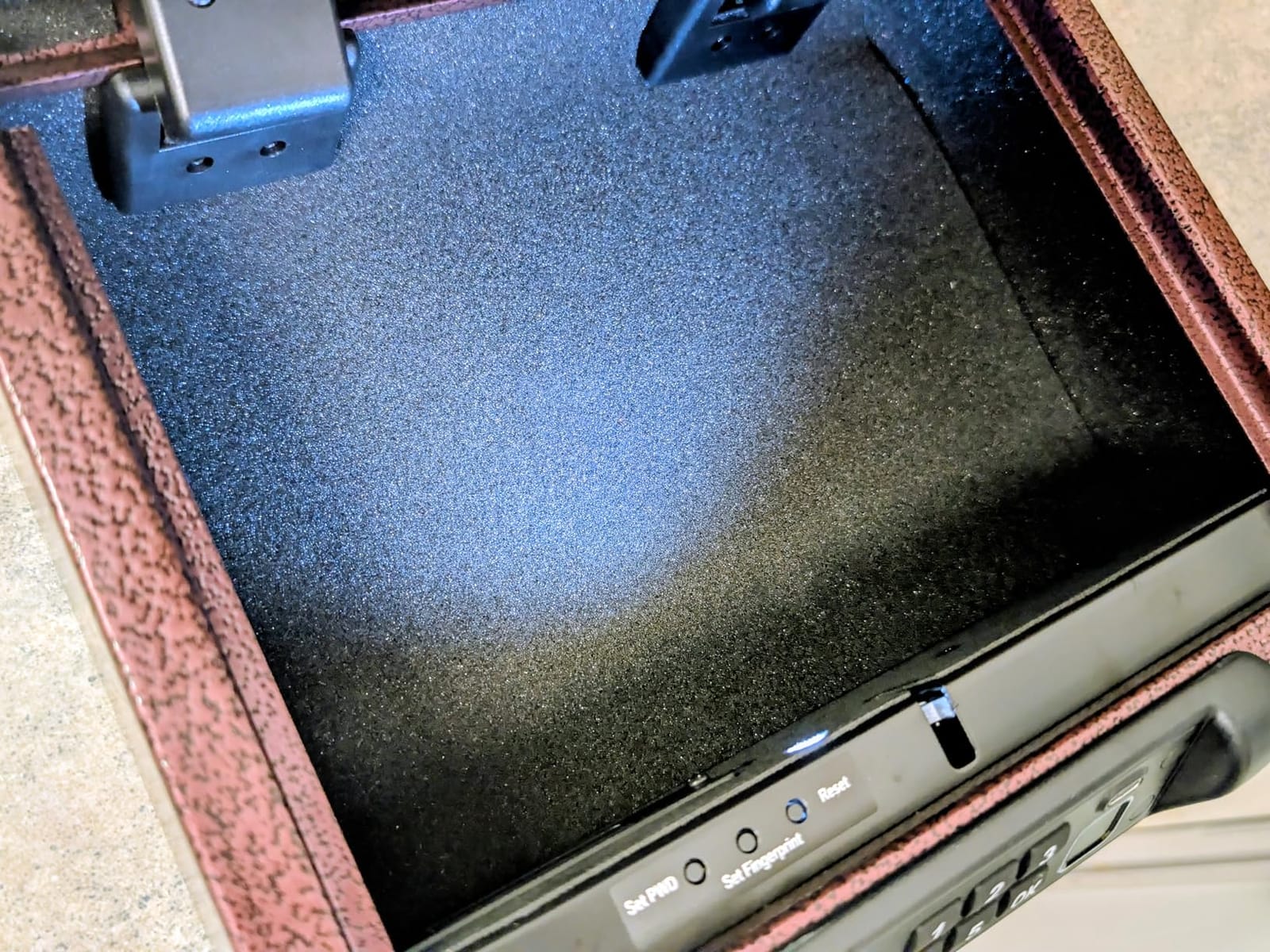 BILLCONCH Gun Safe, Biometric Fingerprint Gun Safe for Handgun Pistol Safes customer photo 1