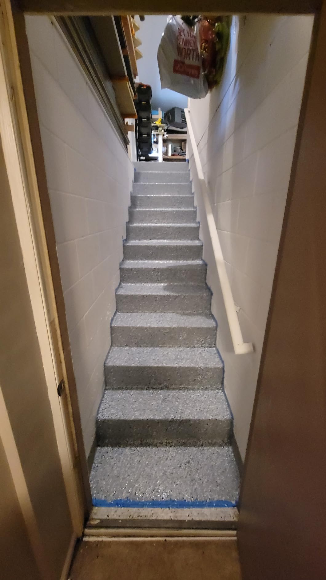 ArmorPoxy 100% Solids Garage Epoxy Floor Kit, Designer Gray, 300 Sq Ft 17pc | 2 Part Industrial-Grade Coating, UltraGlaze Topcoat, DIY Non-Slip Hot Tire Resistant Flake System for Basements & Workshops customer photo 1