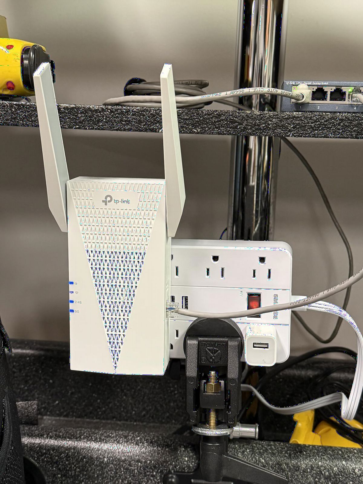 TP-Link AX3000 WiFi 6 Range Extender | PCMag Editor's Choice | Dual-Band Wireless Repeater w/Ethernet Port | Up to 2400 Sq. Ft., 64 Devices | Internet Signal Booster | APP Setup | EasyMesh (RE715X) customer photo 1