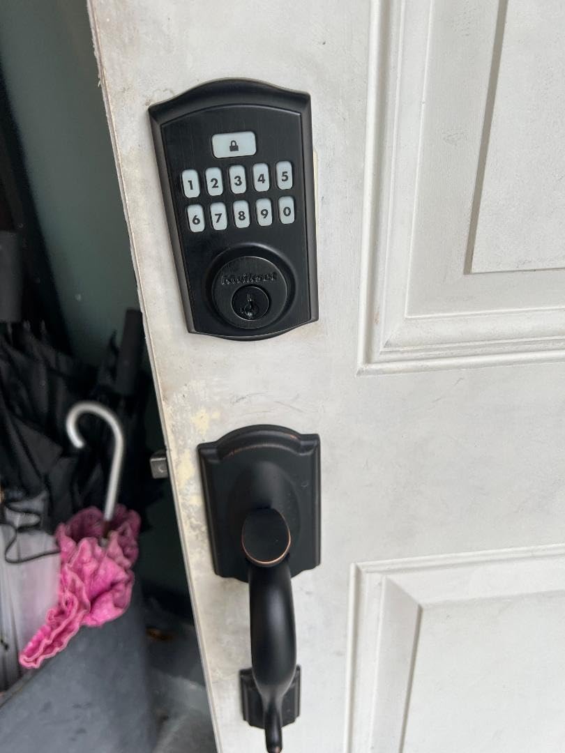 Kwikset SmartCode 260 Keyless Entry Electronic Keypad Deadbolt Door Lock | Satin Nickel, Auto-Lock, Custom User Codes, Advanced Security, Traditional customer photo 1
