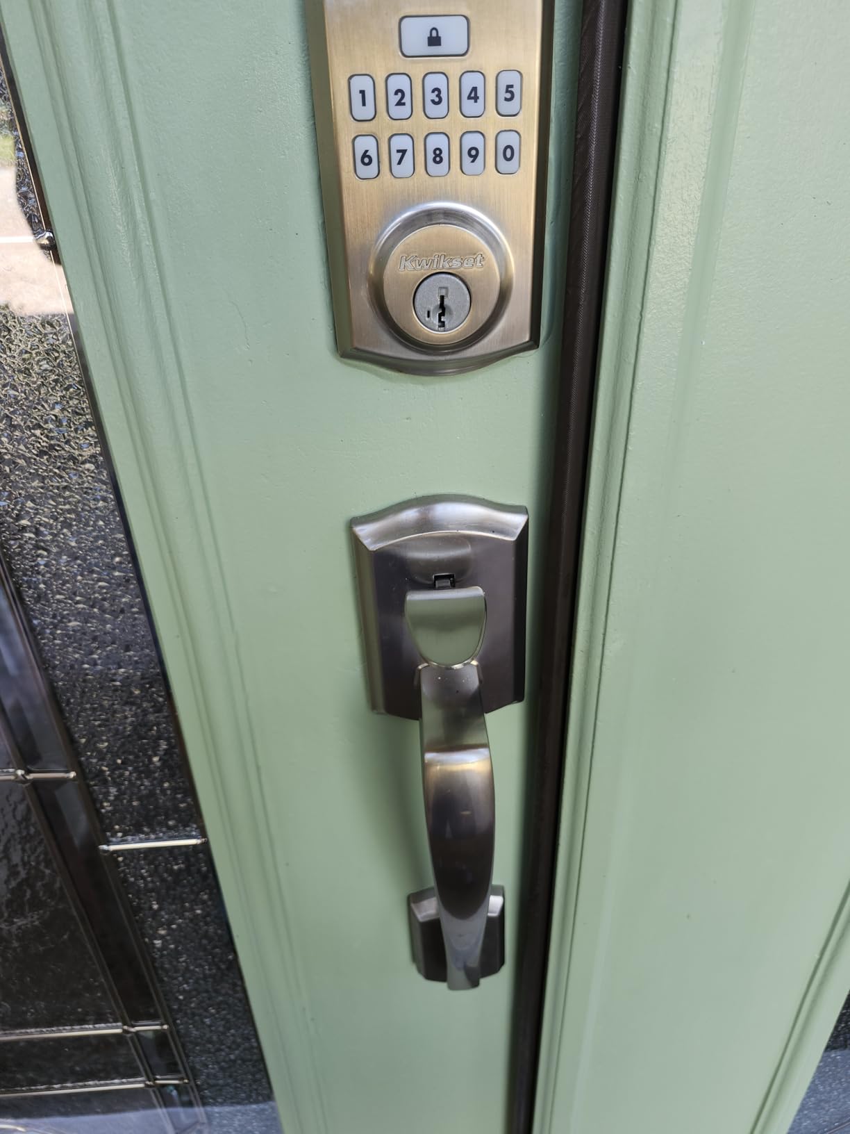 Kwikset SmartCode 260 Keyless Entry Electronic Keypad Deadbolt Door Lock | Satin Nickel, Auto-Lock, Custom User Codes, Advanced Security, Traditional customer photo 2