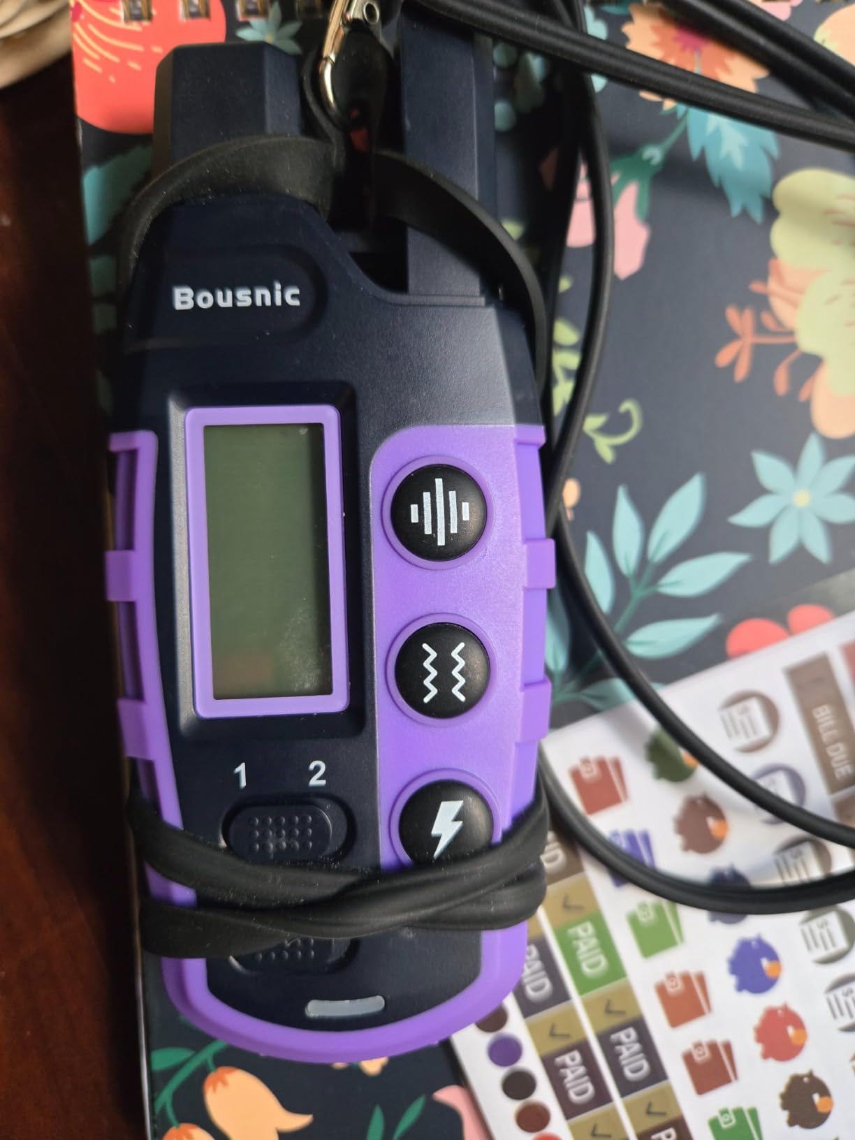Bousnic Dog Shock Collar 2 Dogs (5-120Lbs) - 3300 ft Waterproof Training Collar for Dogs Large Medium Small with Rechargeable Remote, Beep (1-8) Vibration (1-16) and Humane Shock (1-99) Modes customer photo 2