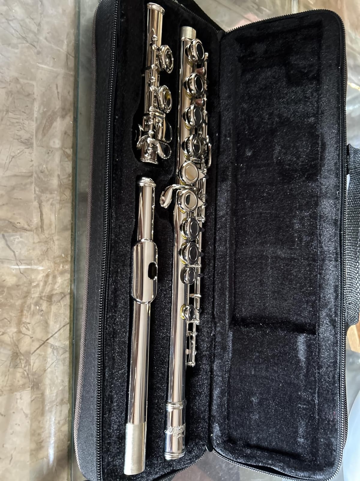 Eastar 16-Key Closed Hole C Flute Advanced Upgraded Silver Full Kit, EFL-1S customer photo 2