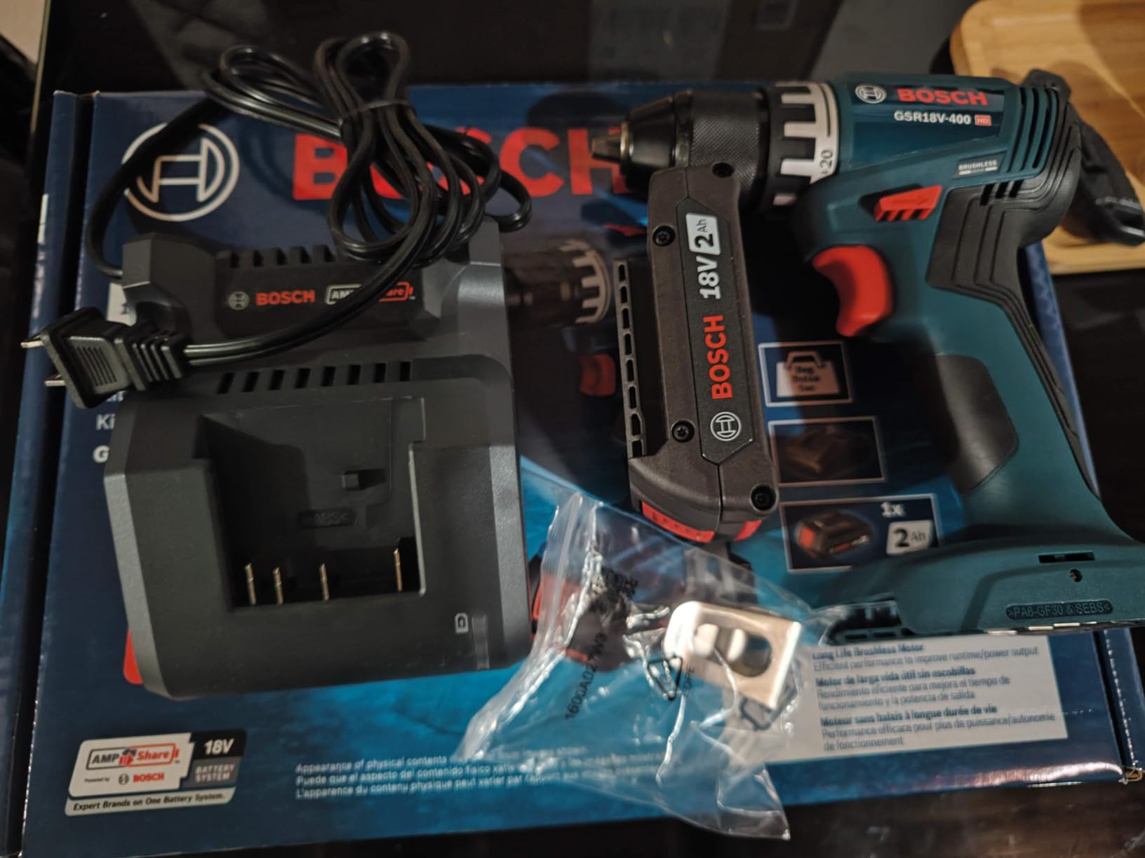 Bosch GSR18V-400B12 18V Compact Brushless 1/2 In. Drill/Driver Kit with (1) 2 Ah Standard Battery customer photo 2