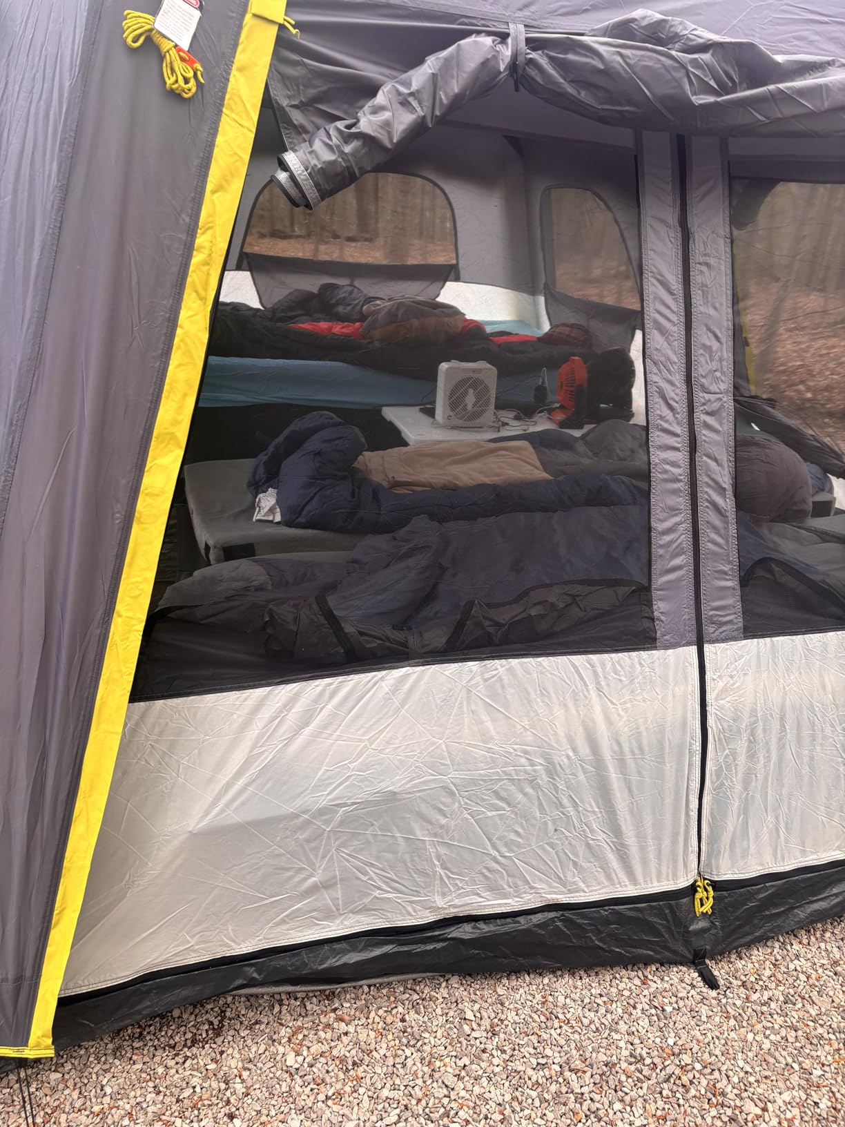 CORE Instant Cabin Tents | Family Cabin Multi Room Pop Up Tents Car Camping | Included Storage Pockets for Camping Accessories customer photo 2