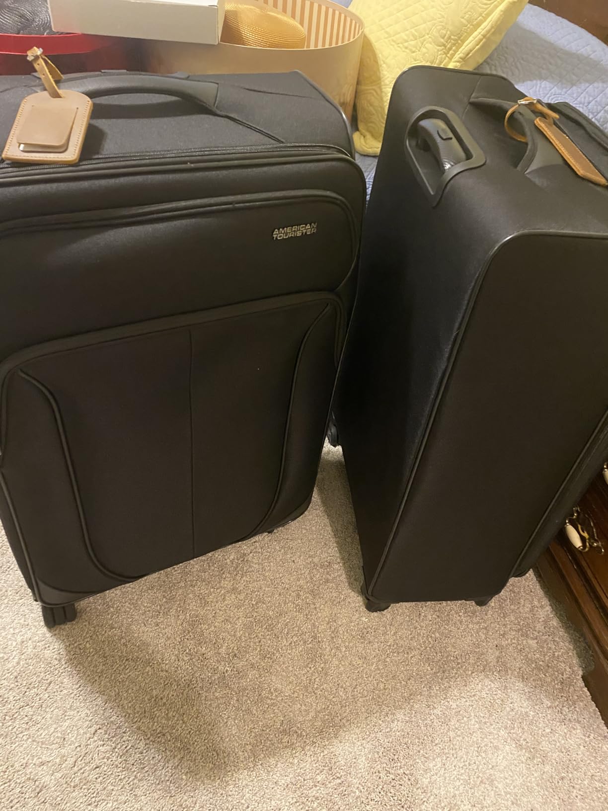 4 KIX 2.0 Softside Expandable Luggage with Spinners, Black, 3PC (CO/MED/LG) customer photo 2