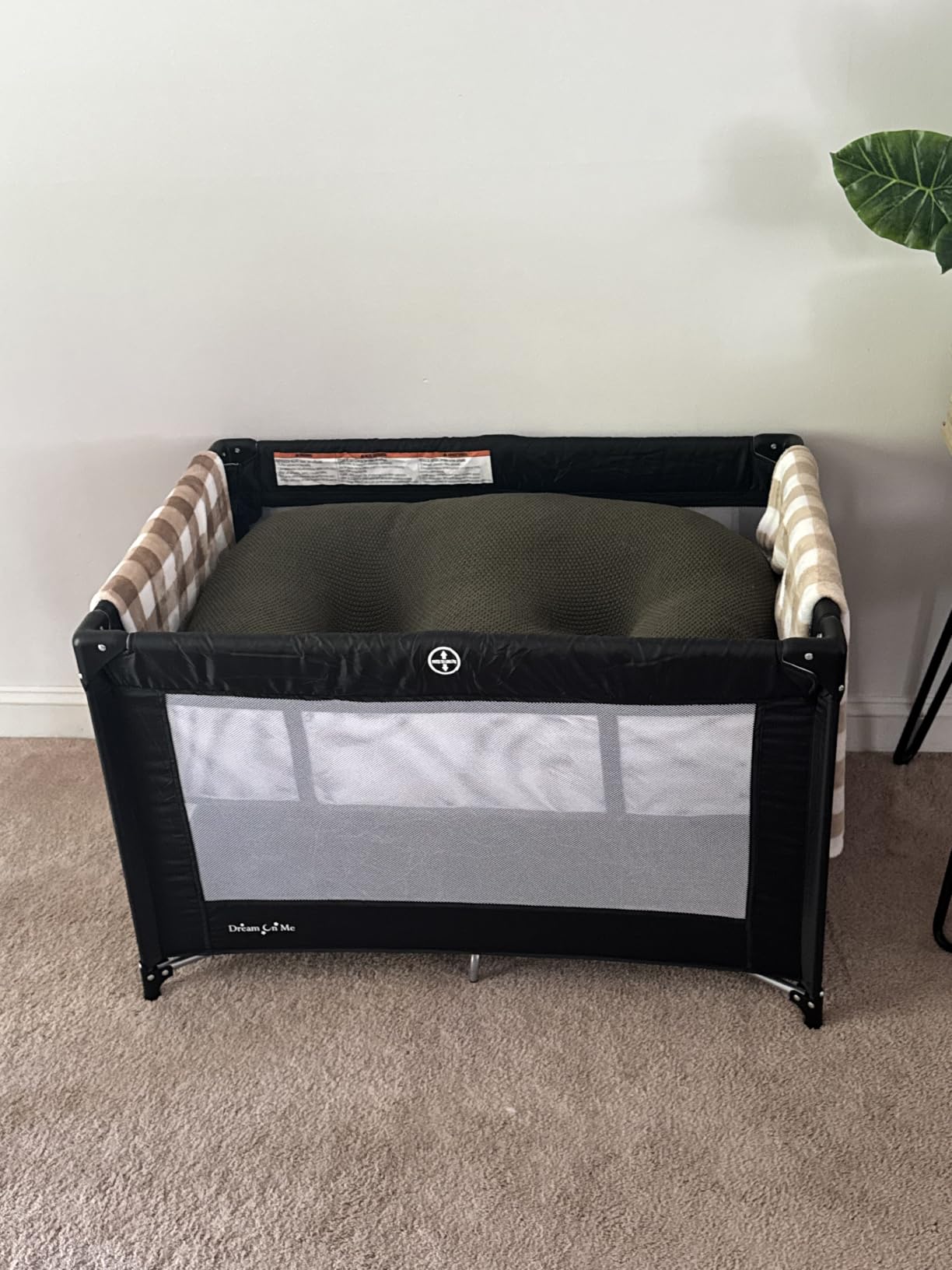 Dream On Me Zazzy Portable Baby Playard with Bassinet, Travel Carry Bag | Converts from Bassinet to Playard, For Infants & Toddlers, Quick Fold & Compact for Indoor, Outdoor & Travel, ASTM, Pink customer photo 2