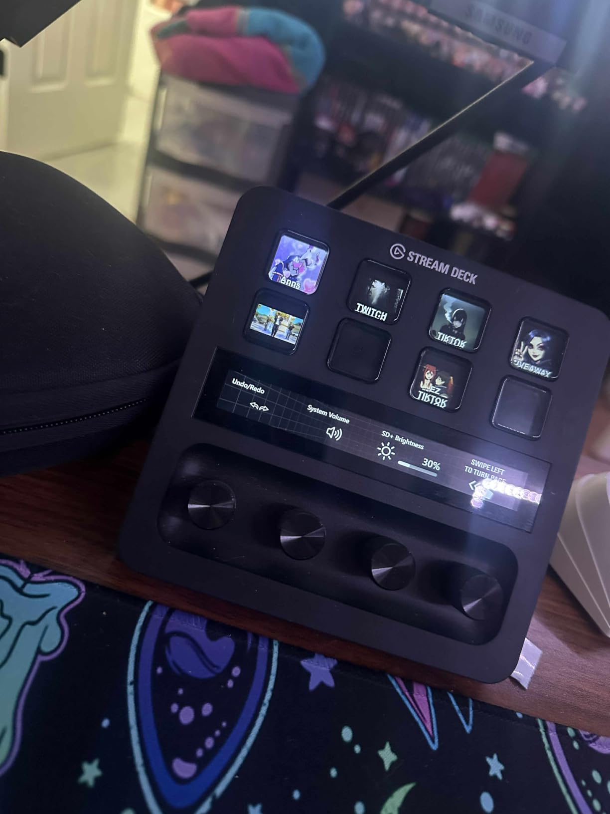 Elgato Stream Deck +, Audio Mixer and Studio Controller | LCD keys, dials and touch strip, Multi actions and smart profiles, Unlocks Wave Link mixing, Works with Mac and PC customer photo 2