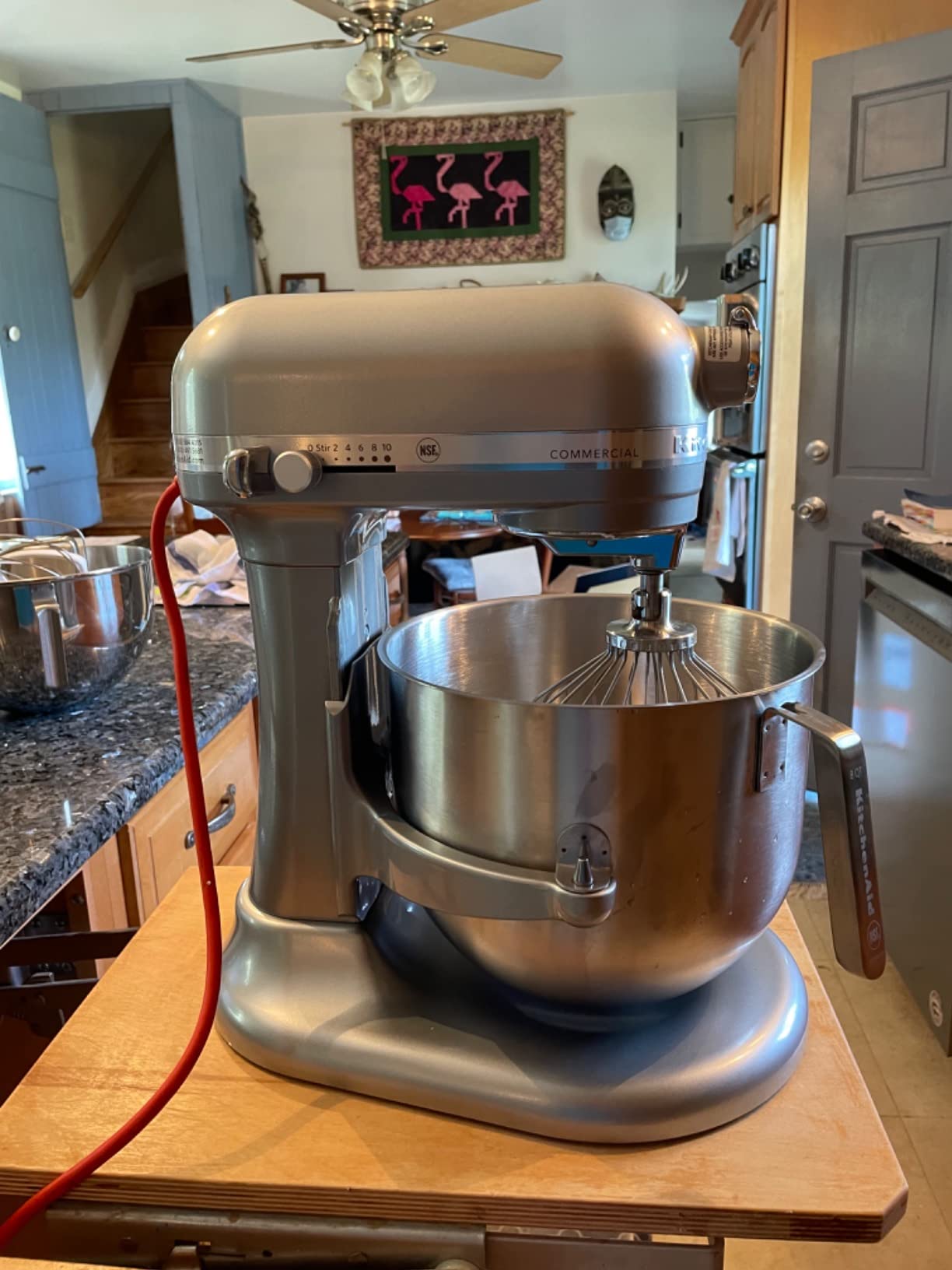 KitchenAid KSM8990CU 8-Quart Commercial Countertop Mixer, 10-Speed, Gear-Driven, Contour Silver customer photo 1