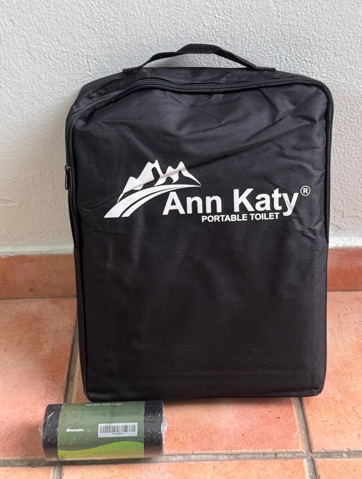 Ann Katy Upgrade XL Portable Toilet for Adults - Extra Large Camping Toilet customer photo 1