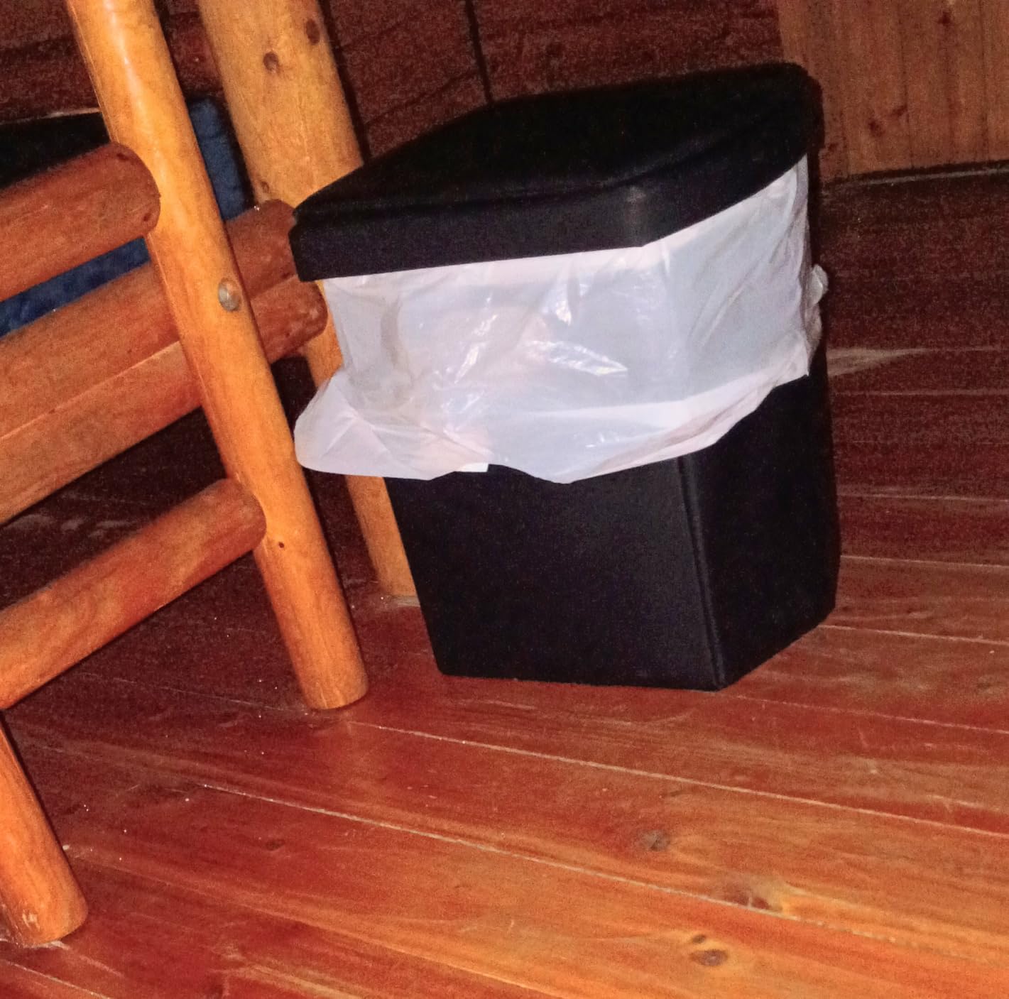 Ann Katy Upgrade XL Portable Toilet for Adults - Extra Large Camping Toilet customer photo 2