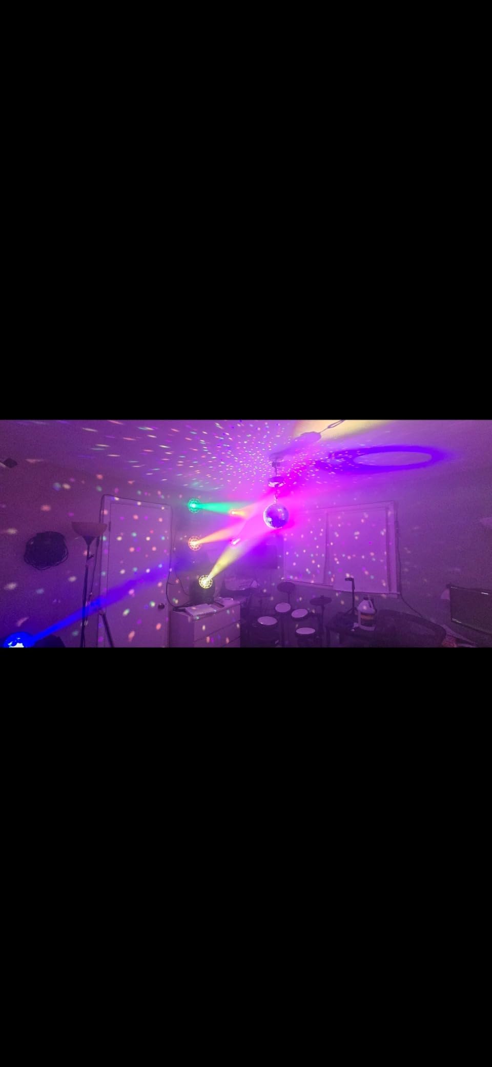 SHEHDS Moving Head Light LED 19x15W RGBW 4in1 Stage Lights, Beam/Wash/Zoom Effect, Professional DMX512 & Sound Activated Control DJ Lights for Party Wedding Disco and Nightclub customer photo 2