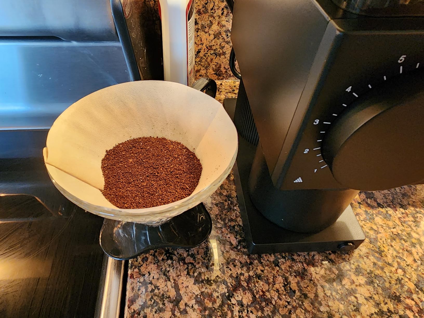 Fellow Ode Gen 2 64mm Flat Burr Coffee Grinder Electric, Single Dose | Quiet, Anti-Static, 31 Grind Settings, Stainless Steel customer photo 1