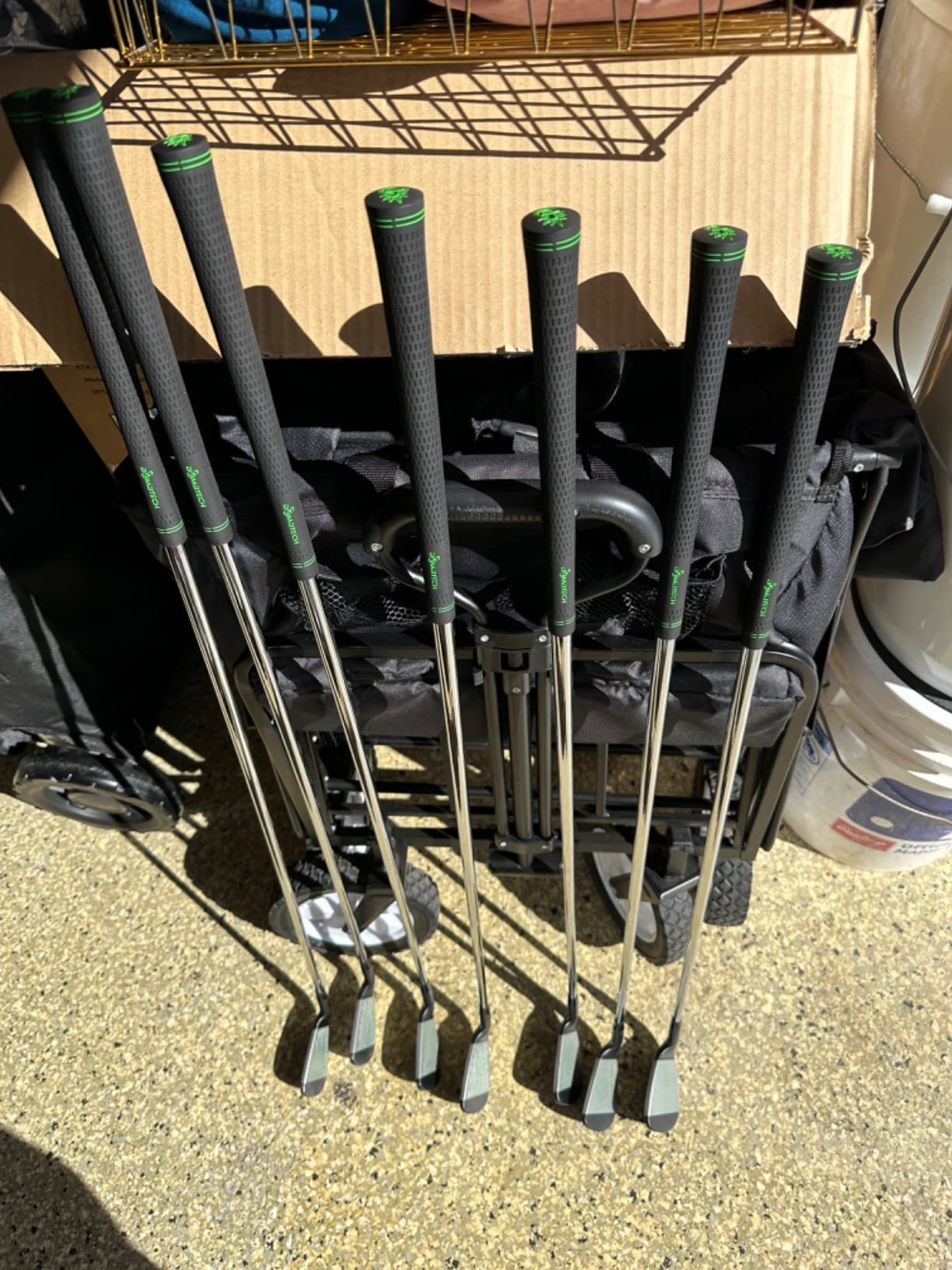 BombTech Golf 4.0 Right-Handed Iron Set, Includes 4, 5, 6, 7, 8, 9 & PW | Game improvement golf iron set customer photo 1