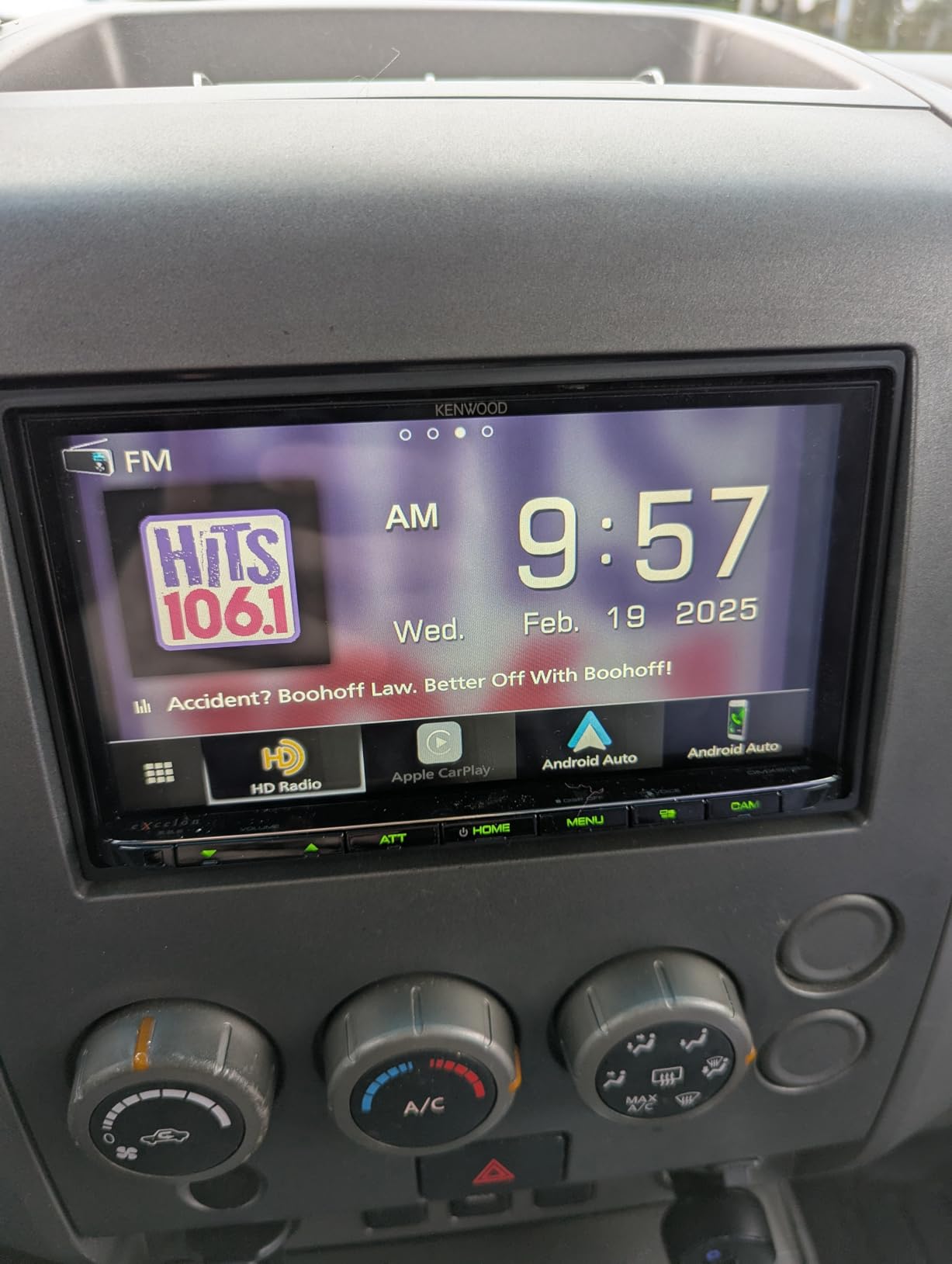 DMX908S EXCELON 6.95 Inch LCD Touchscreen Digital Multimedia Receiver, Wireless Apple CarPlay and Android Auto, Double Din, AM/FM HD Radio, Bluetooth, USB Port, iDatalink Maestro, SiriusXM customer photo 1