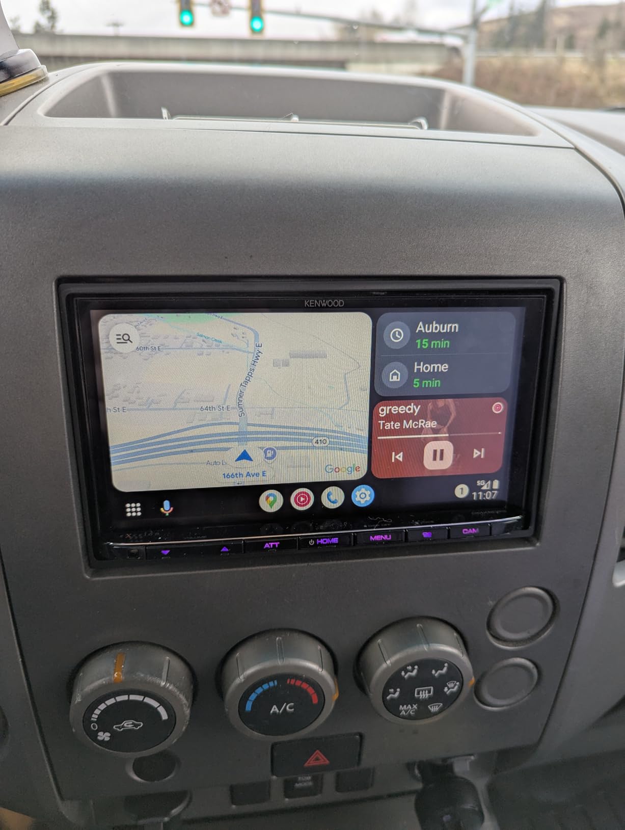 DMX908S EXCELON 6.95 Inch LCD Touchscreen Digital Multimedia Receiver, Wireless Apple CarPlay and Android Auto, Double Din, AM/FM HD Radio, Bluetooth, USB Port, iDatalink Maestro, SiriusXM customer photo 2
