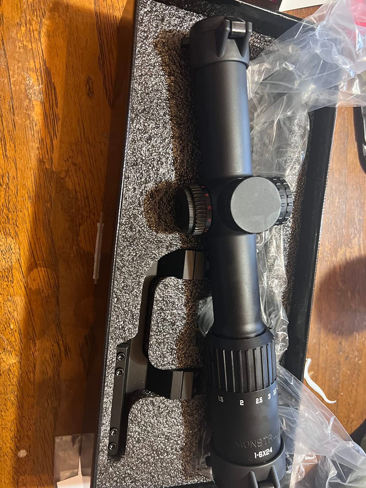 Monstrum Banshee 1-6x24 LPVO Rifle Scope with Offset Scope Mount customer photo 2