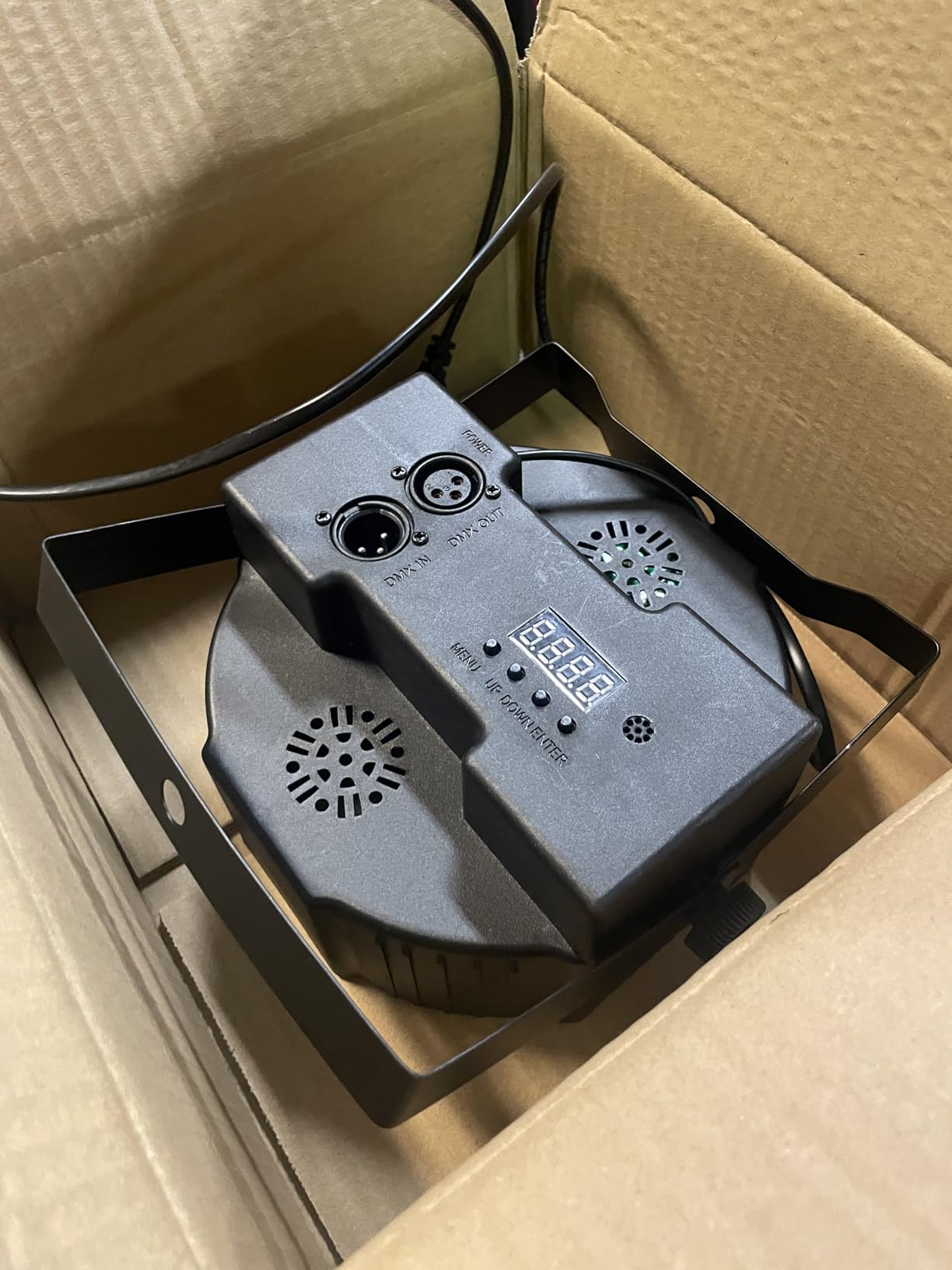 SHEHDS LED Stage Par Lights LED 18X18W DJ Stage Lights 1 Pack | RGBWA+UV 6in1, Wash/Strobe Effect, DMX512 Control, Sound Activated, Aluminum Alloy Shell, Uplighting for Concerts Party customer photo 1