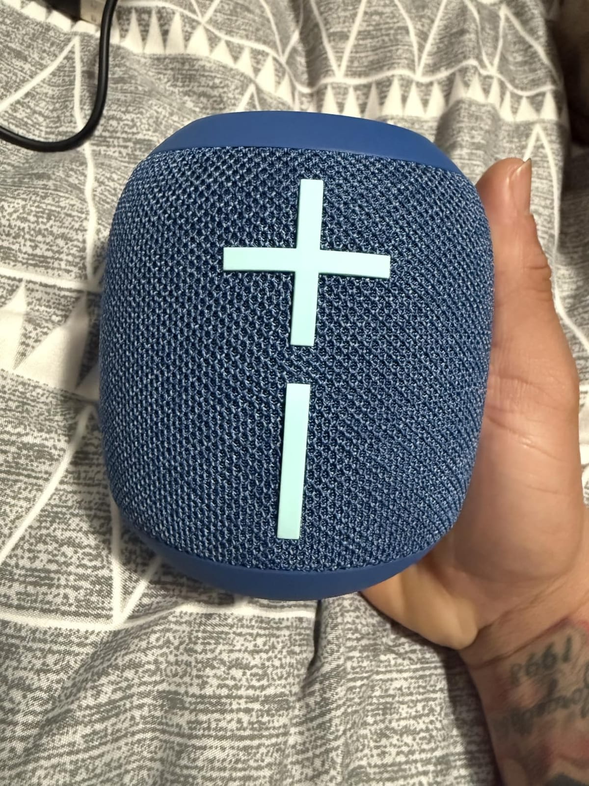 Ultimate Ears WONDERBOOM 4 Portable Waterproof Bluetooth Speaker with Balanced 360-Degree Sound and Bass, Dustproof Floating Speaker with 131ft (40m) Range- Black customer photo 1