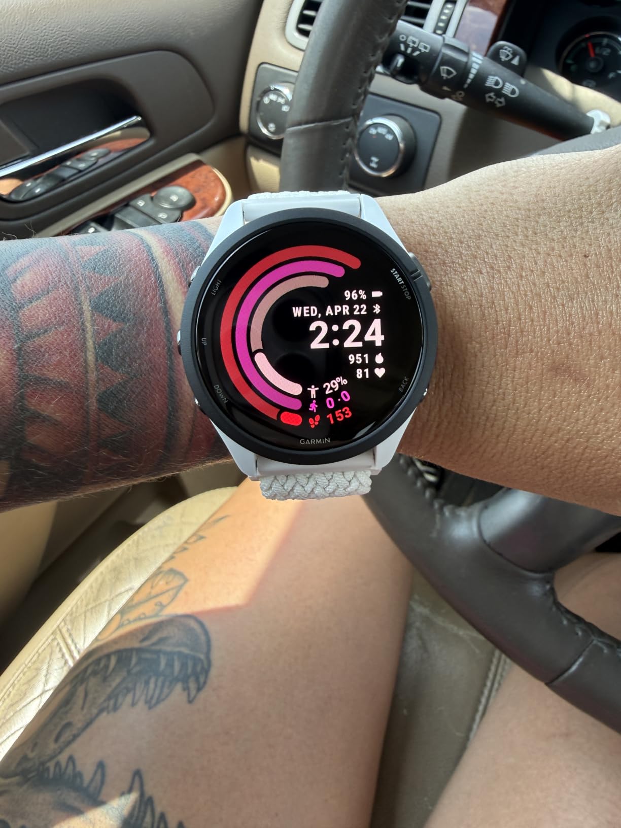 Garmin Forerunner 265S, Running Smartwatch, 42mm, Black/Amp Yellow | Advanced Training Metrics & Recovery Insights, Music On Your Wrist, Garmin Coach, Daily Suggested Workouts customer photo 1