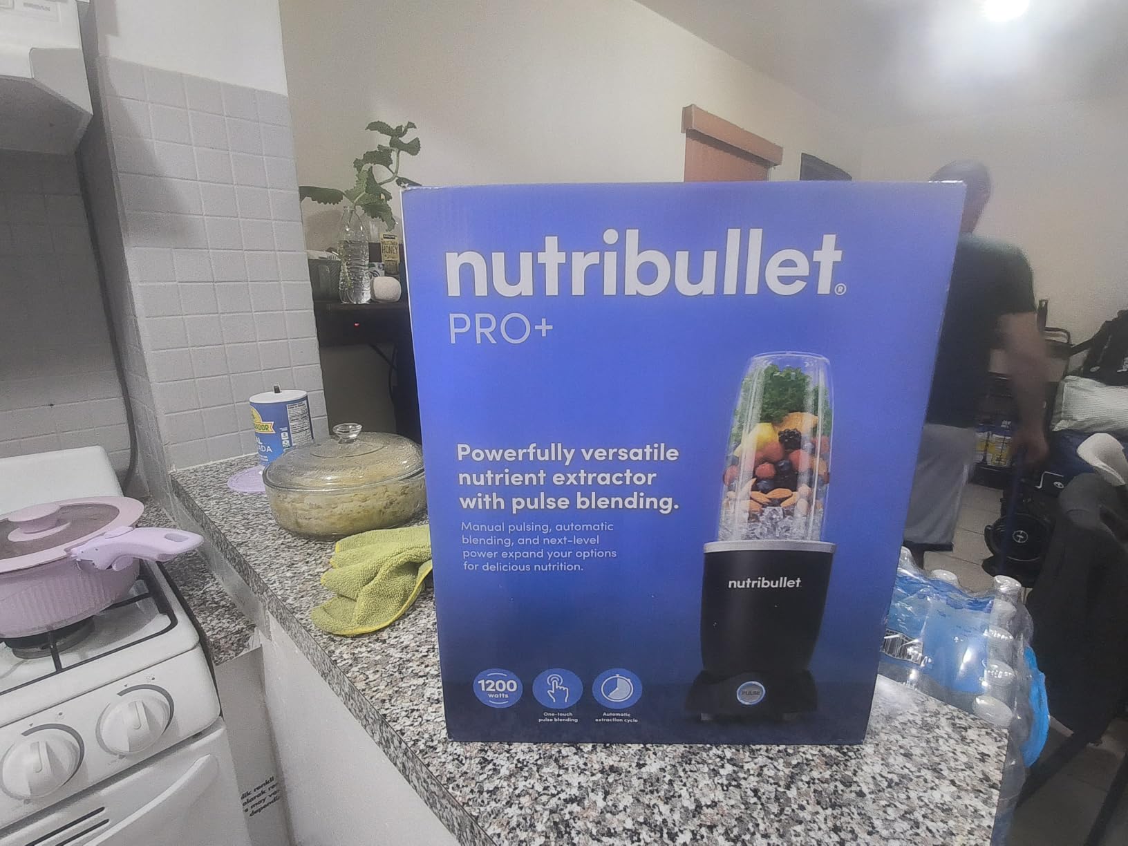 nutribullet Pro+ Personal Blender 1200W, Pulse Function, Auto Shut-Off, Matte Black customer photo 1