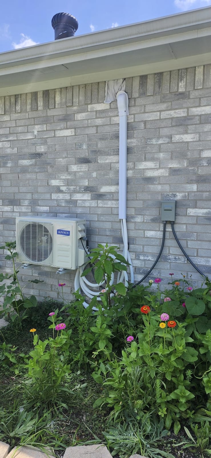ROVSUN 9000 BTU Wifi Enabled Mini Split Air Conditioner & Heater with Inverter, 20 SEER2 Energy Saving 115V Ductless Split AC Unit with Pre-Charged Condenser, Heat Pump & Installation Kit customer photo 2