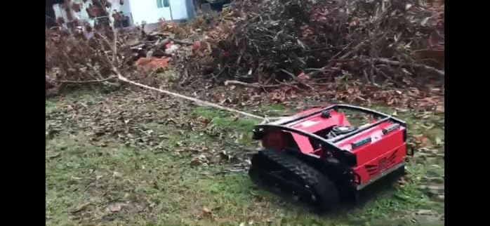 Remote Controlled Lawn Mower | 55 Degree Slope Capability | Hybrid Self-Charging Dual Battery | Brushless Motors | Zero Turn | Adjustable Cutting Deck customer photo 2