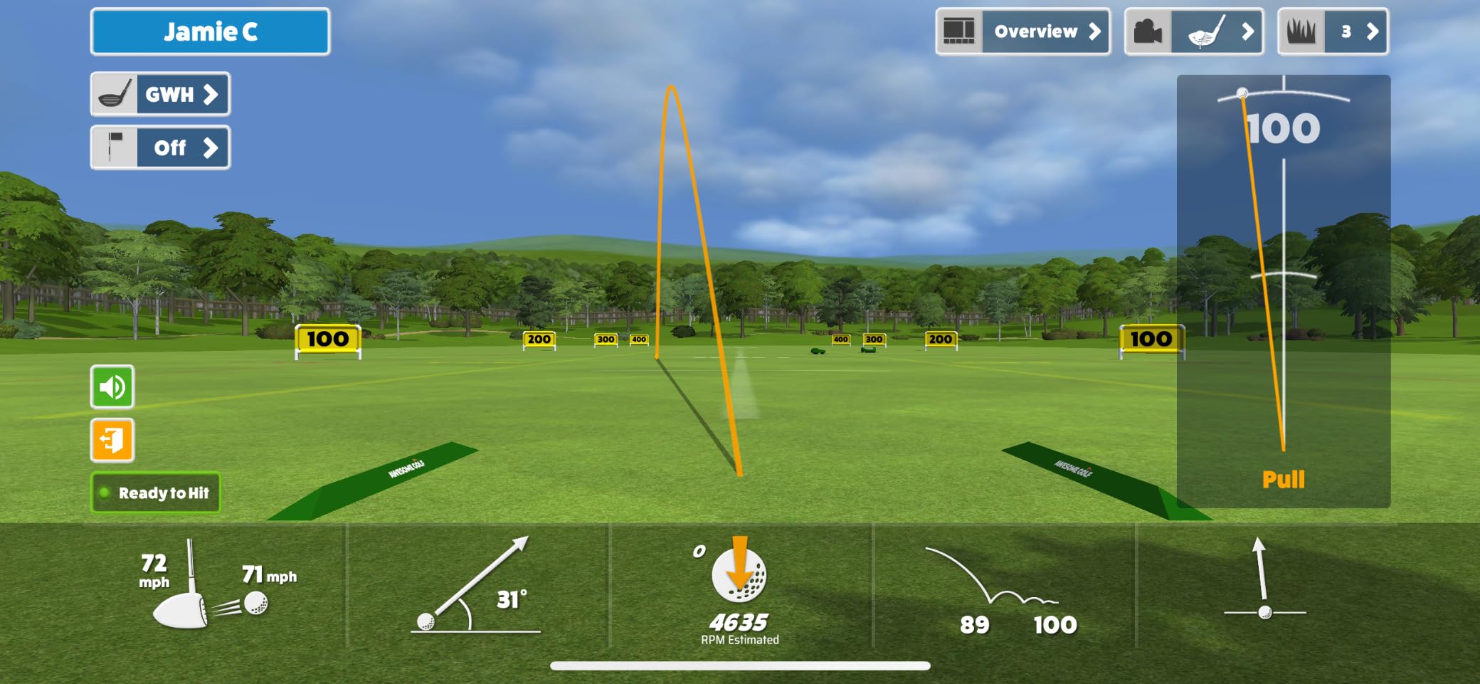 Rapsodo MLM2PRO Mobile Launch Monitor Golf Simulator | 3 Chrome Tour Balls | Swing Trainer & Shot Tracker for Home & Driving Range | Indoor & Outdoor Golf Training Aid | Dual Camera | 15 Metrics customer photo 1