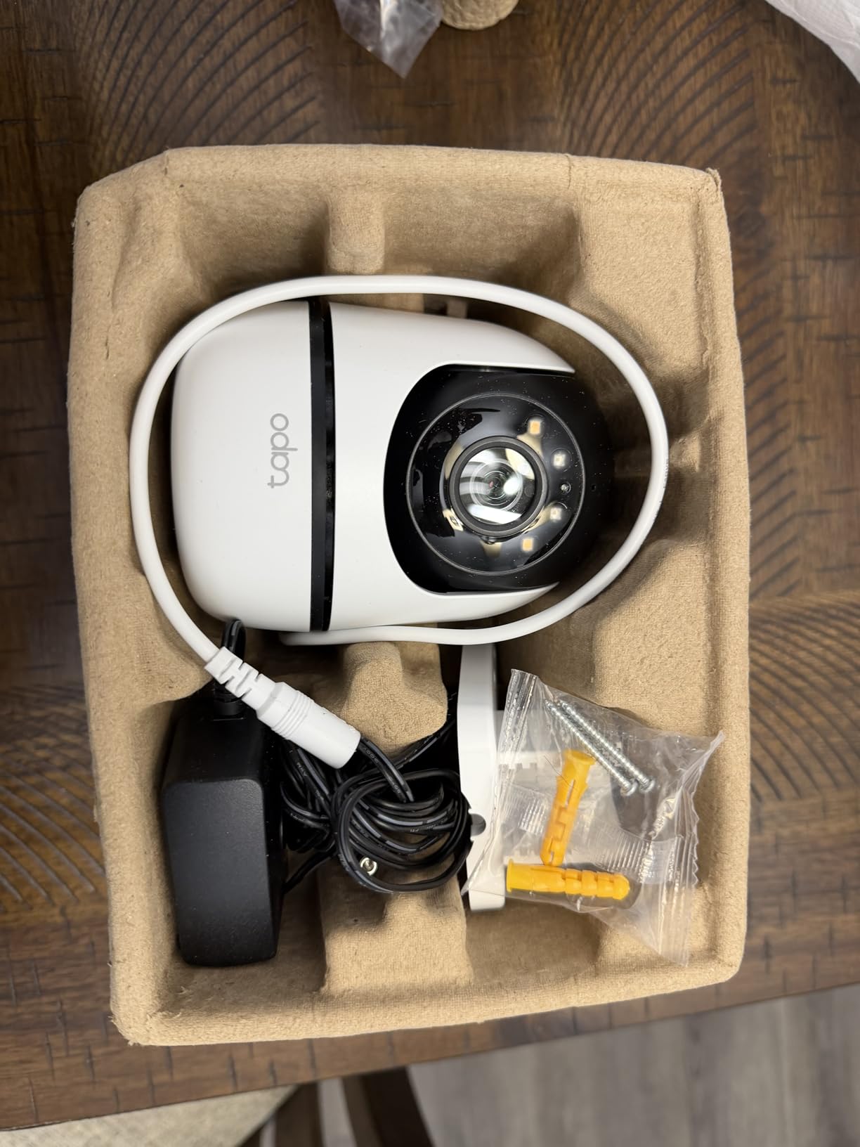 Tapo 1080P Outdoor Wired Pan/Tilt Security Wi-Fi Camera, 360 View, Motion Tracking, Works with Alexa & Google Home, Night Vision, Free AI Detection, Cloud & SD Card Storage (up to 512GB), Tapo C500 customer photo 2