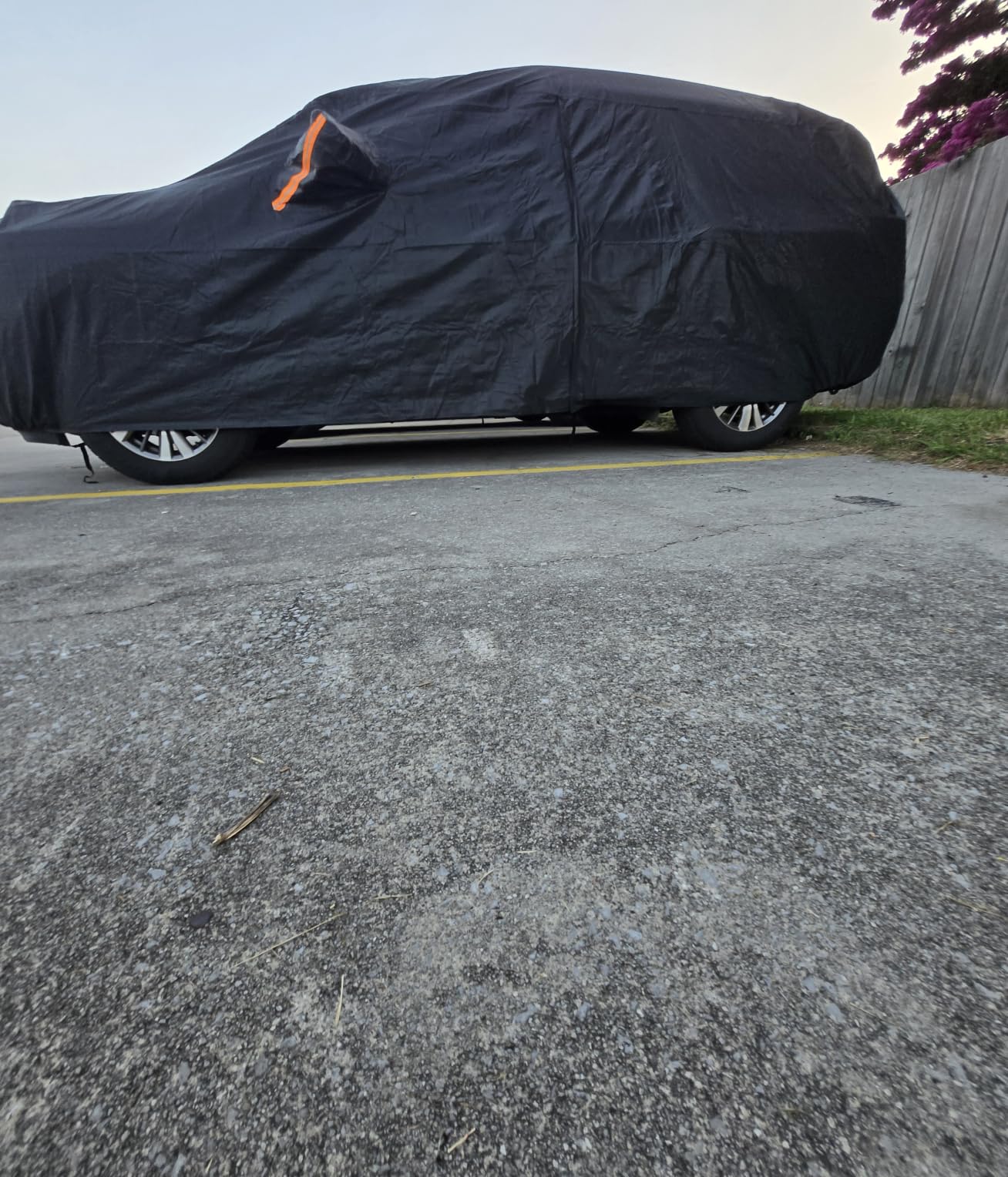 Kayme 7 Layers Waterproof Car Cover for Ford Mustang/Shelby 1964-2026 | Thick heavy-weight composite fabric, all-weather wind-dust-UV protection, inner cotton layer shields vehicle paint customer photo 1