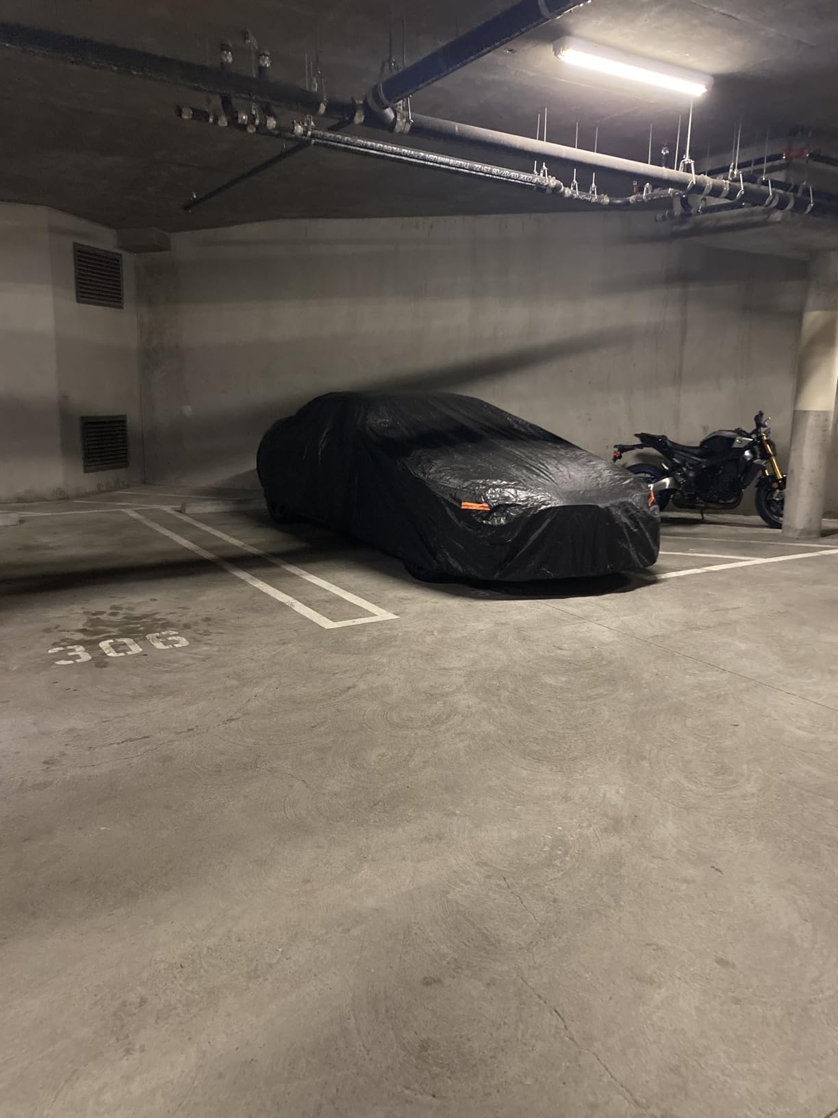 Kayme 7 Layers Waterproof Car Cover for Ford Mustang/Shelby 1964-2026 | Thick heavy-weight composite fabric, all-weather wind-dust-UV protection, inner cotton layer shields vehicle paint customer photo 2