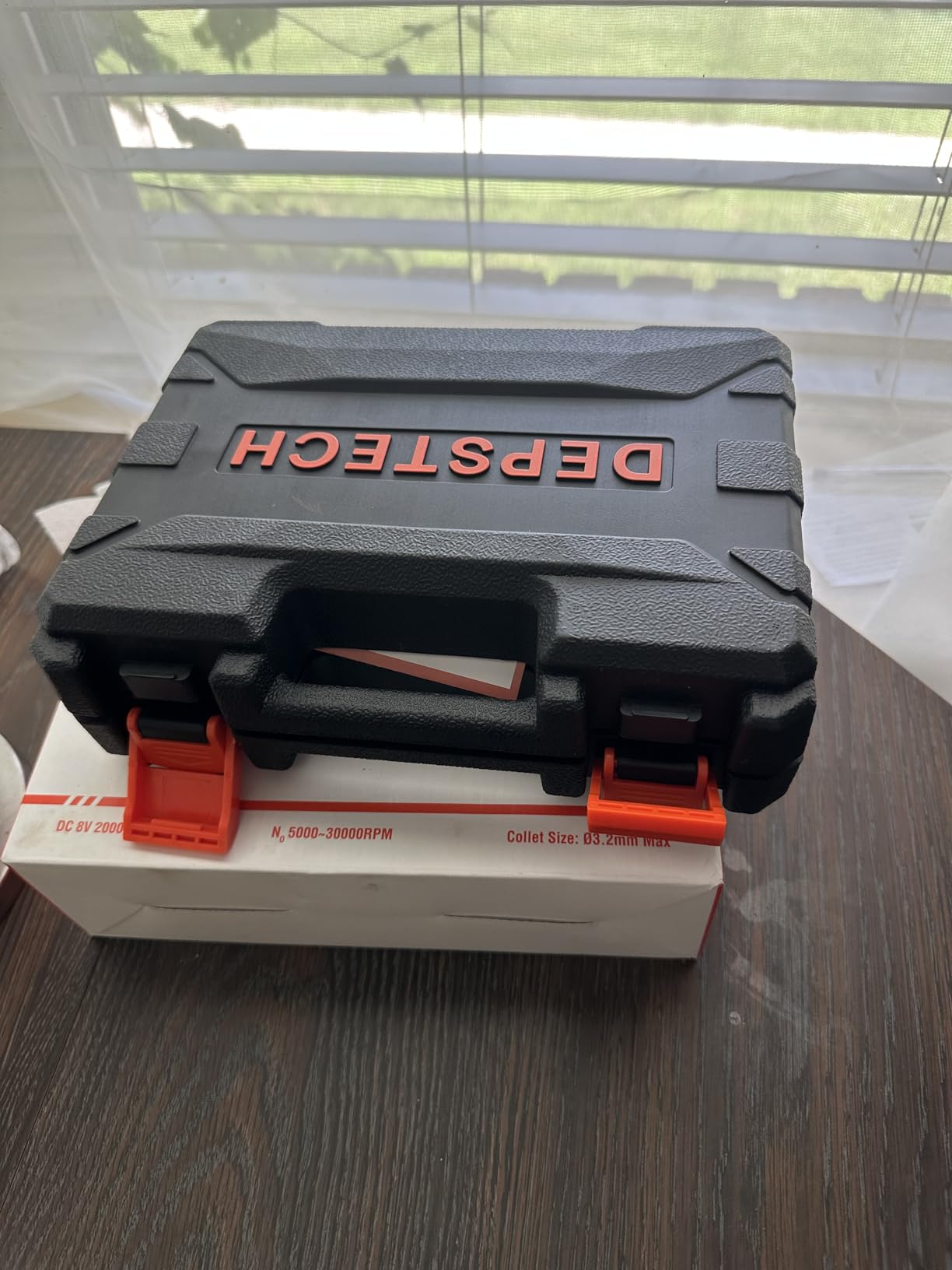 DEPSTECH Cordless Rotary Tool Kit, 8V 2.0Ah Rechargeable Battery, 30000RPM | 127Pcs Accessories, 5 Variable Speed Power Carving Tools, Shield Attachment, for Sanding Polishing Drilling Cutting DIY Craft customer photo 1