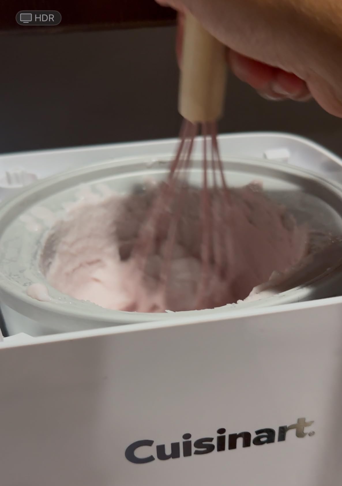 Cuisinart Soft Serve Ice Cream Machine- Mix It In Ice Cream Maker for Frozen Yogurt, Sorbet, Gelato, Drinks 1.5 Quart, White, ICE-48 customer photo 2