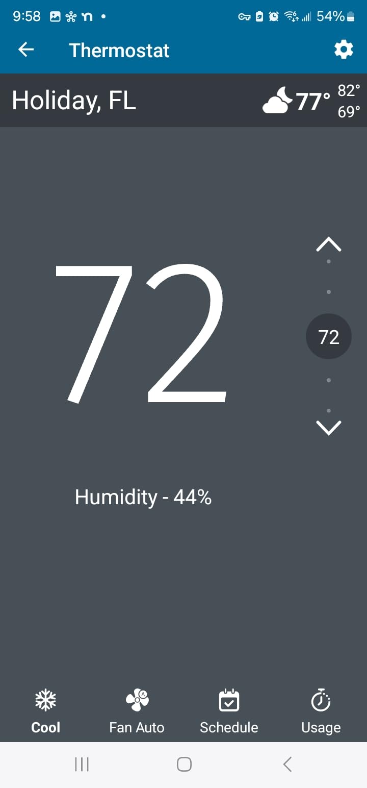 Sensi Lite Smart Thermostat, WiFi, Alexa, DIY, Energy Star Certified, ST25 customer photo 2