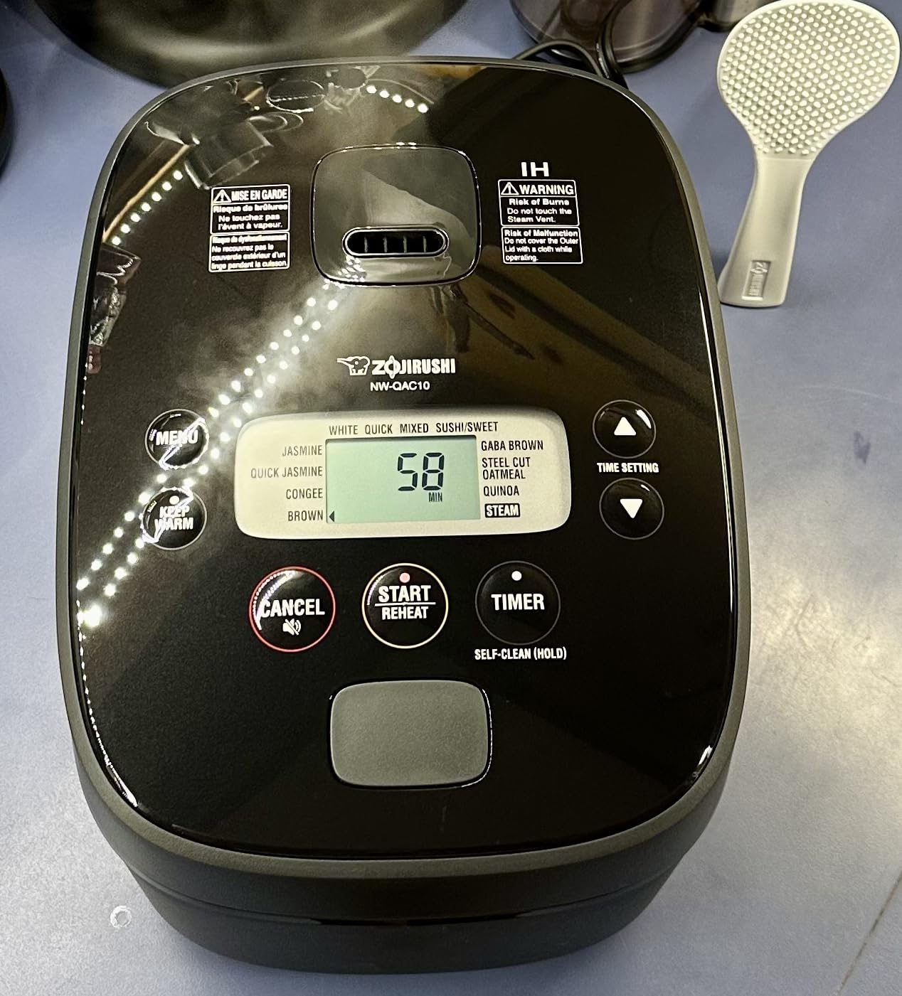 Zojirushi NW-QAC10 5.5 Cup Induction Rice Cooker and Warmer (Black) customer photo 2