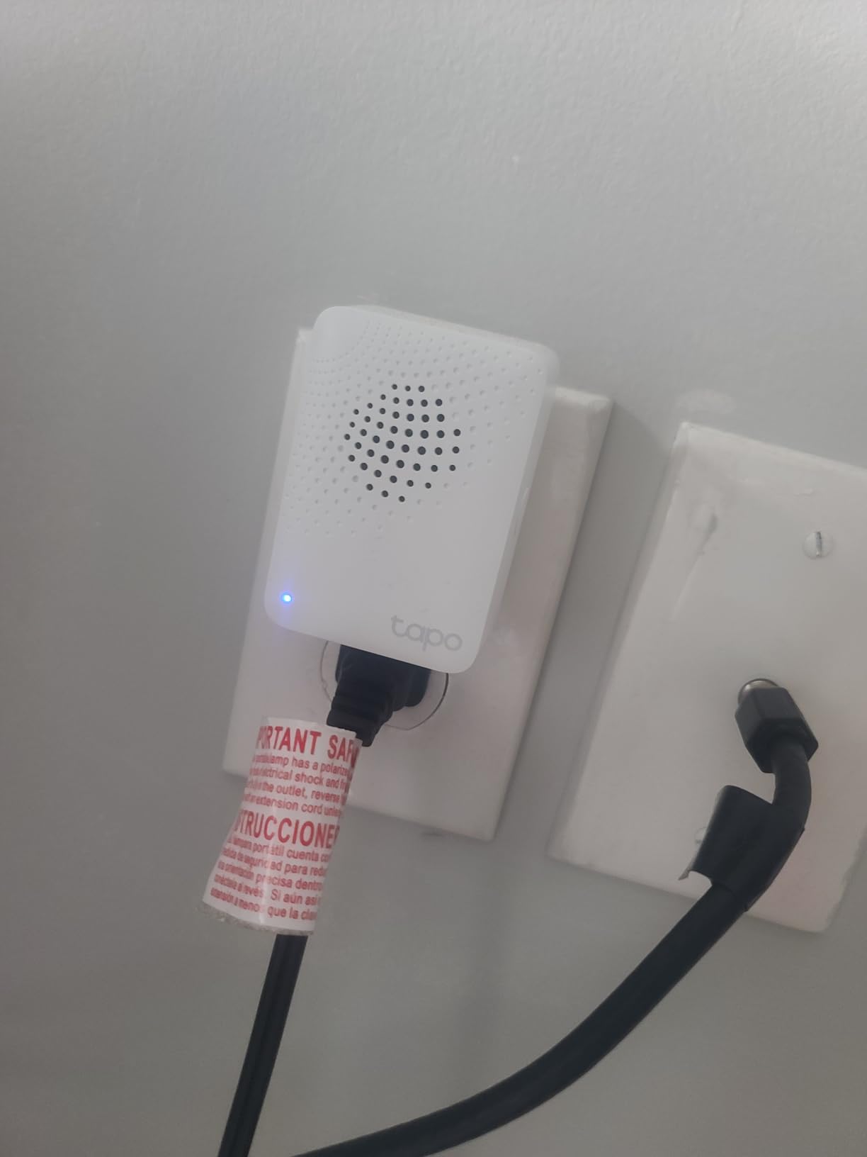 Tapo Smart Hub with Built-in Chime, H100, 2.4GHz Wi-Fi Required | Reliable Long-Range Connections with Tapo Sensors, Sub-1G Low-Power Wireless protocol, Connect up to 64 smart devices customer photo 2
