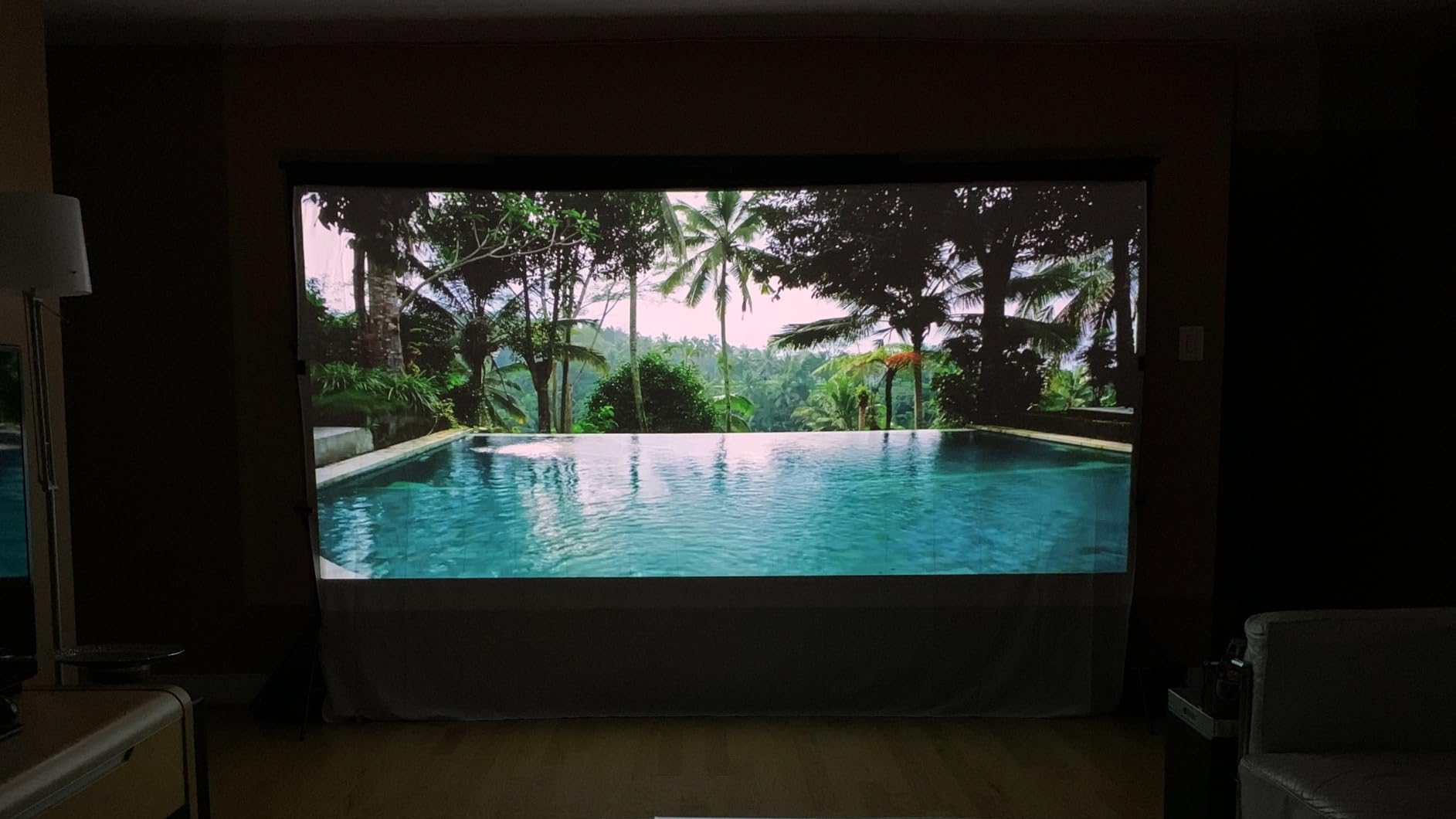 NEBULA Mars 3 Outdoor Portable Projector, 5H Battery | 1000 ANSI Lumens, AI-Powered Image, 200 Inch Home Theater, Android TV, for Backyard, Office and Business, and Camping customer photo 2