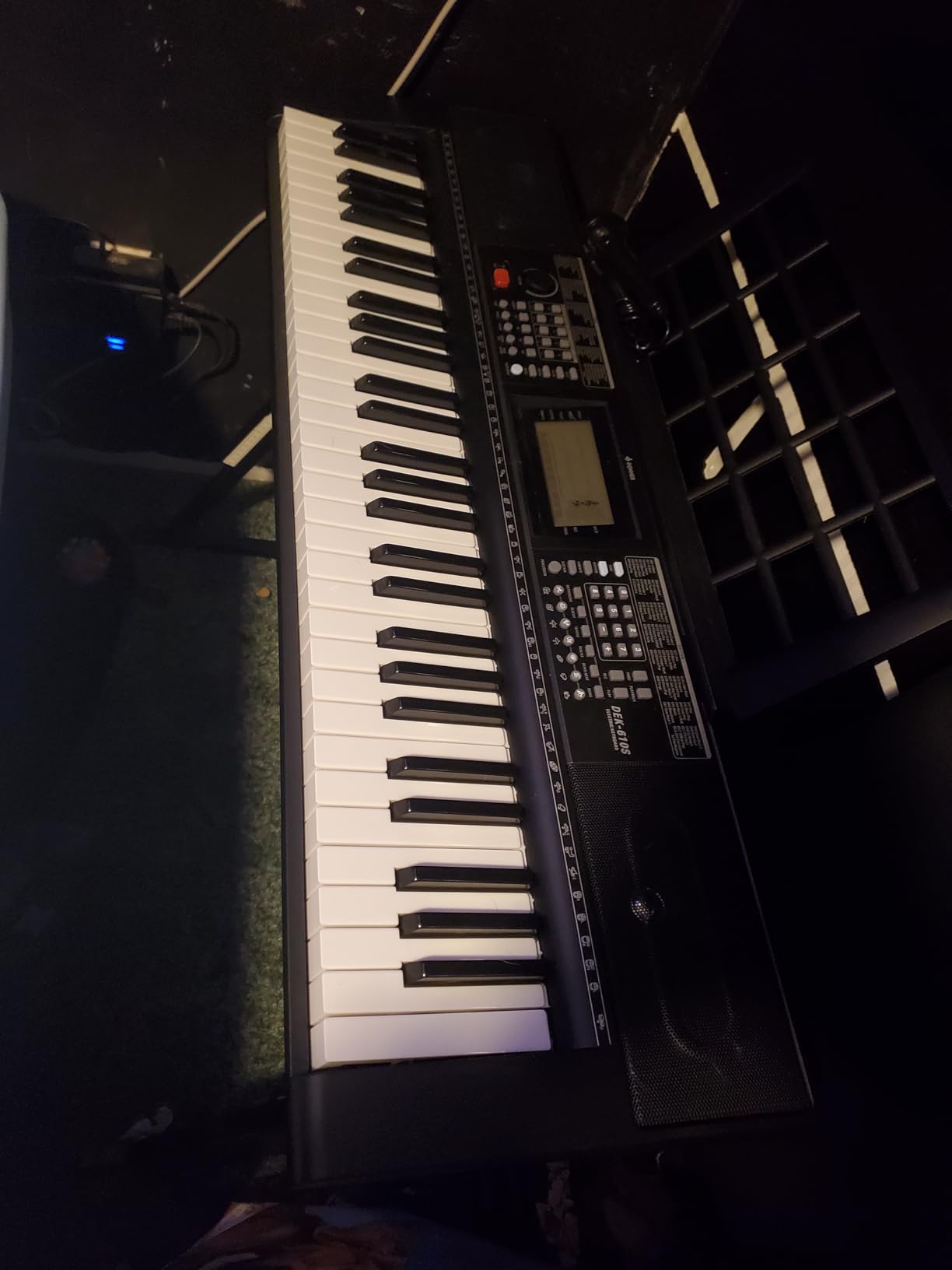 Donner 61 Key Keyboard Piano, Electric Piano Keyboard Kit with 249 Voices, 249 Rhythms - Includes Piano Stand, Stool, Microphone, Gift for Beginners, Black (DEK-610S) customer photo 2