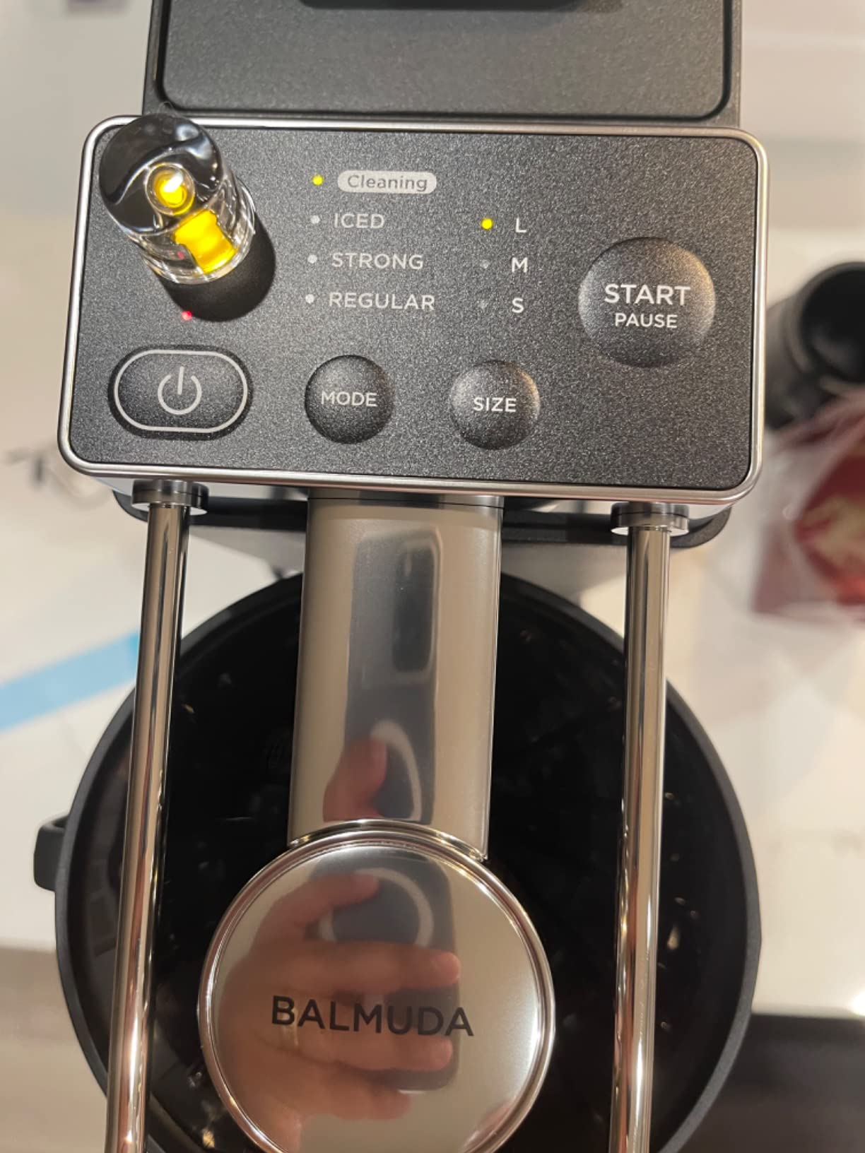 BALMUDA The Brew | Automatic Pour Over Coffee Maker | Clear Brewing Method | Precise Temperature Regulation | Three Brewing Modes: Regular, Strong, Iced | Compact Design | US Version customer photo 2