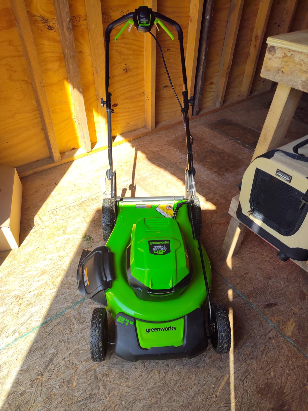 Greenworks 48V (24V x 2) High-Performance Cordless Yard Tool Combo: 21