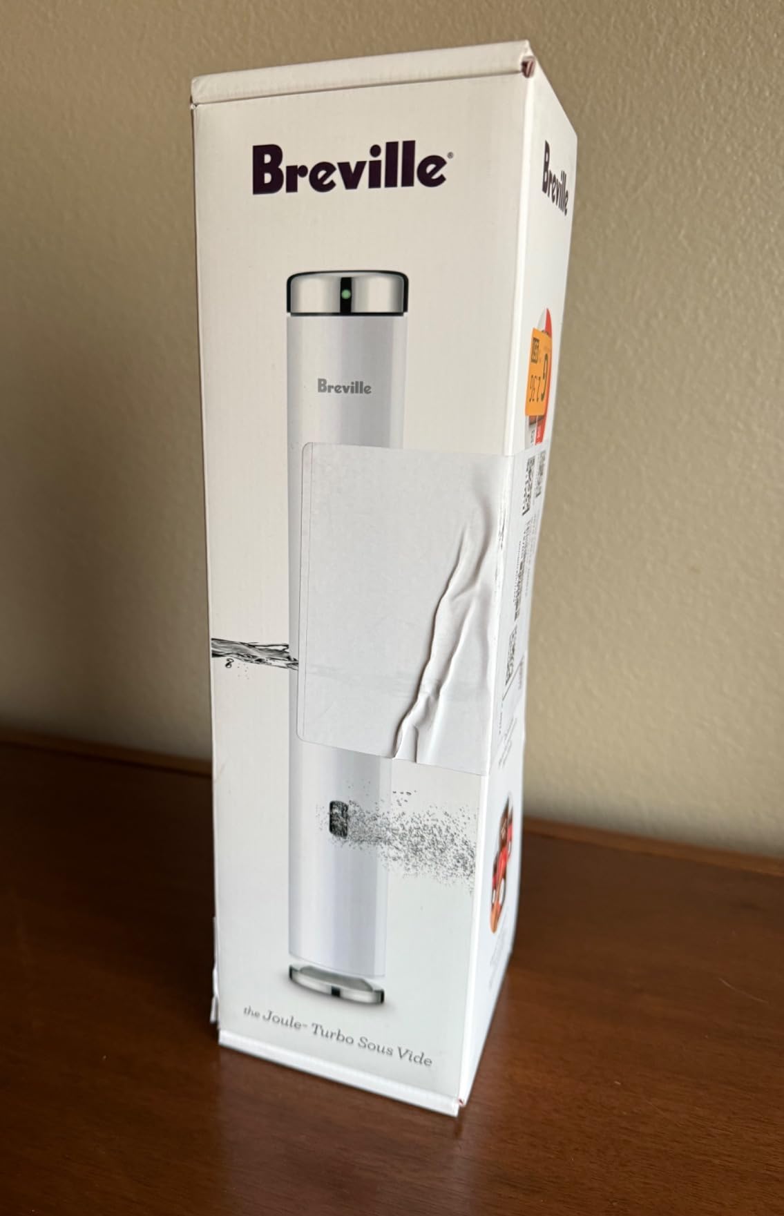 Breville BSV600PSS Joule Turbo Sous Vide Machine, Polished Stainless Steel, 1100W customer photo 1